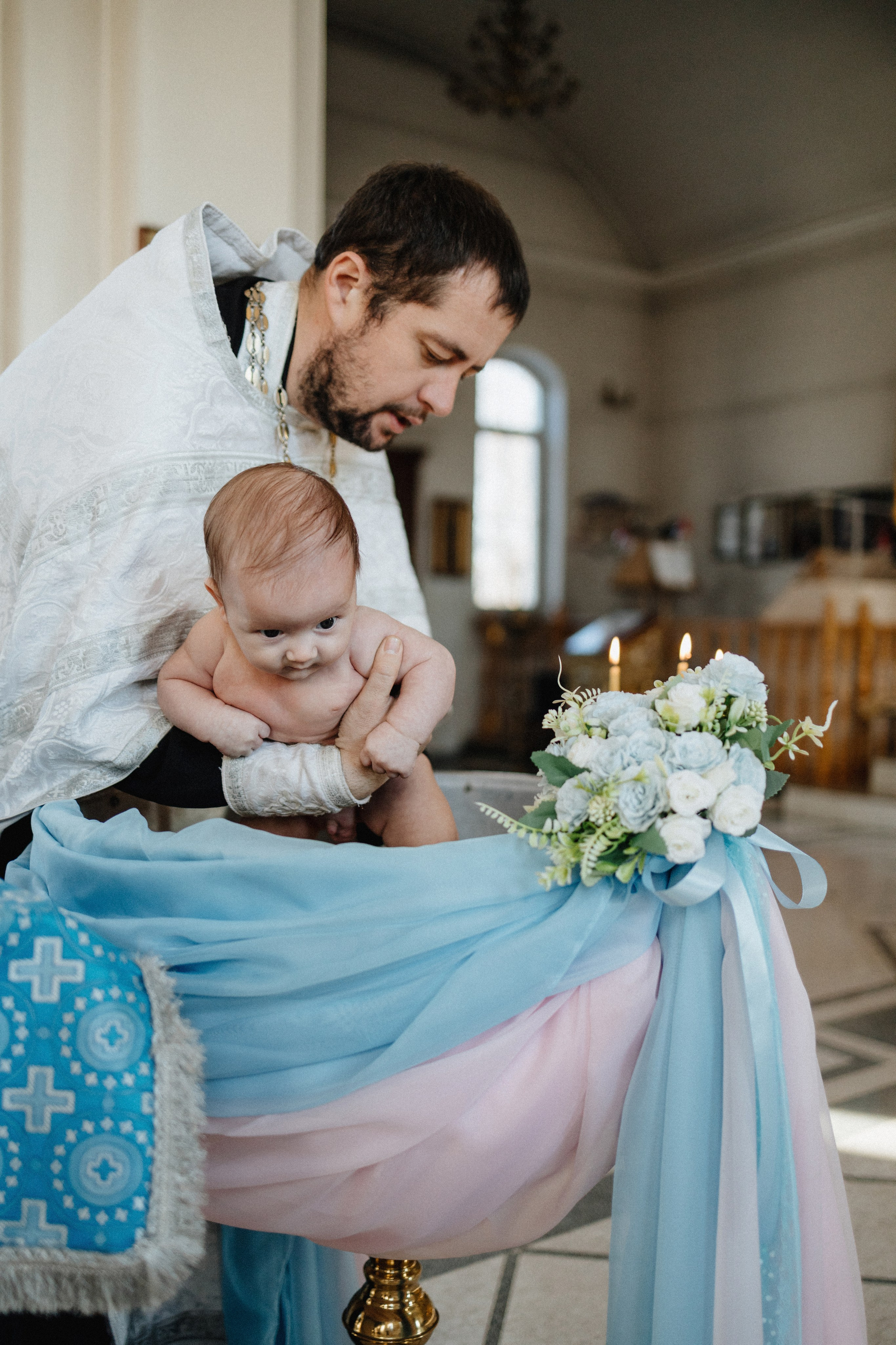 Крещение. Семейный лайфстайл фотограф в г. Липецк