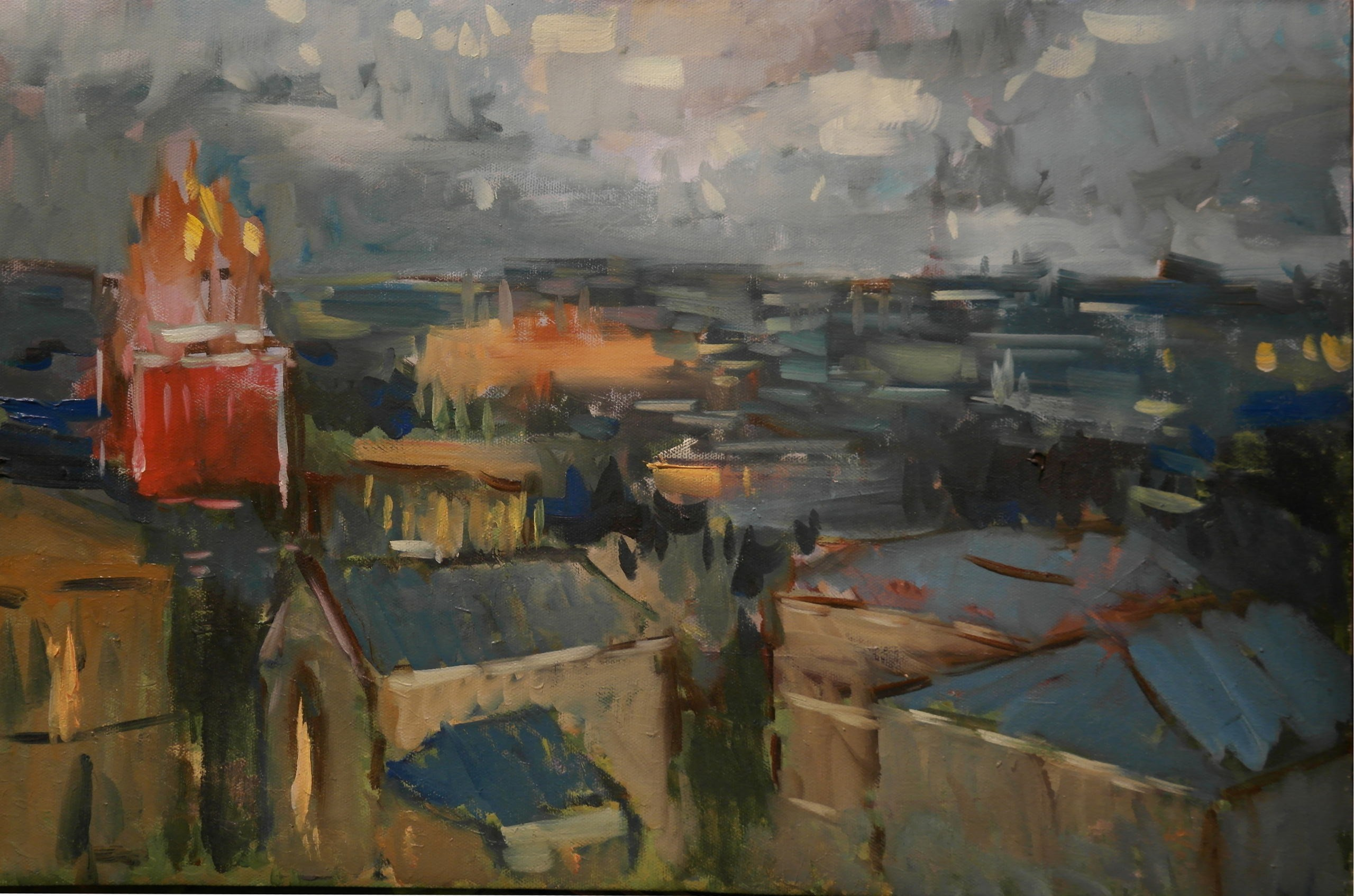 Этюды. Paintings by the artist Sergey Ratchin