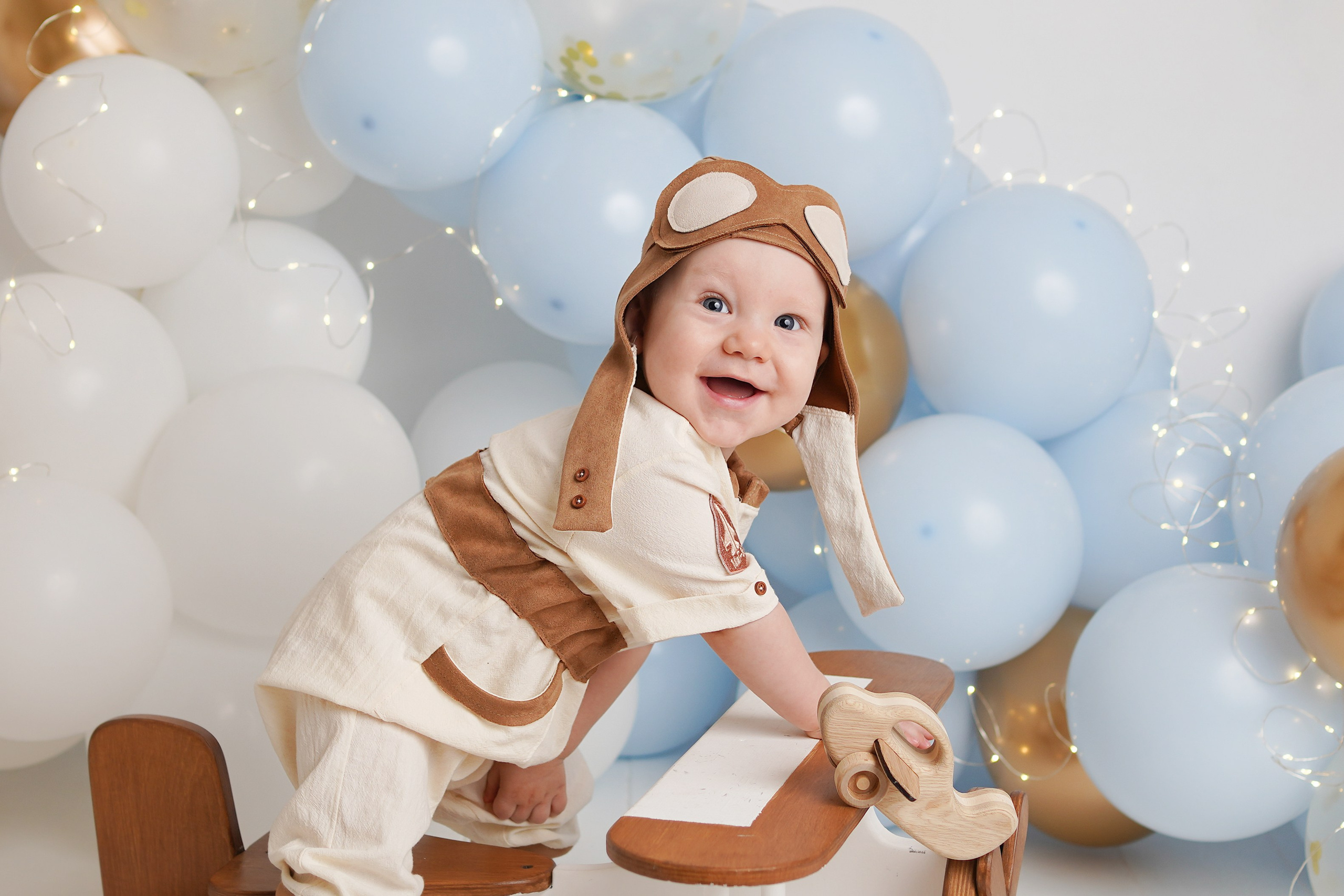 Детская фотосессия Первый год Богдана. Детский фотограф и фотограф новорожденных в Калининград Оксана Иваний