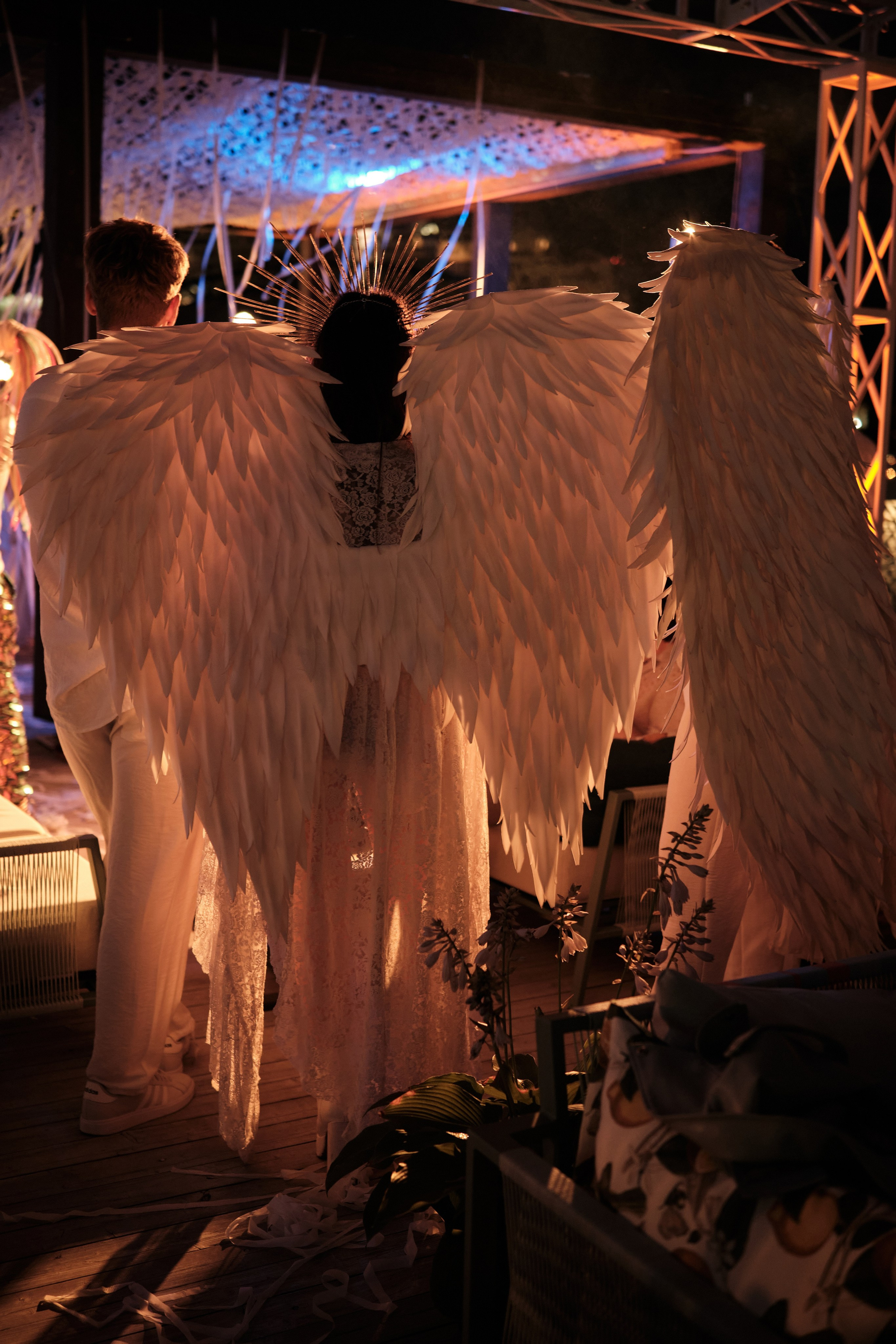 Burning Man на террасе White Point. Репортажный фотограф Дмитрий Литвинский. Минск, Беларусь, мир