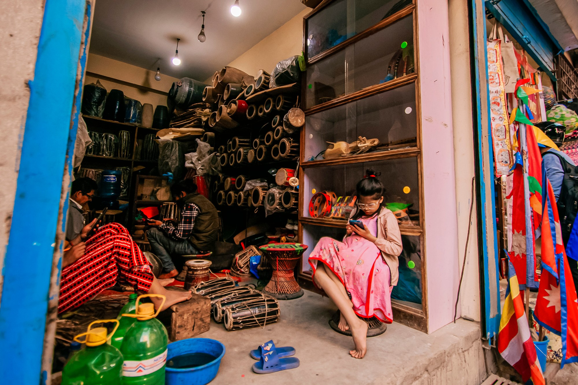 Kathmandu street. Iraogo