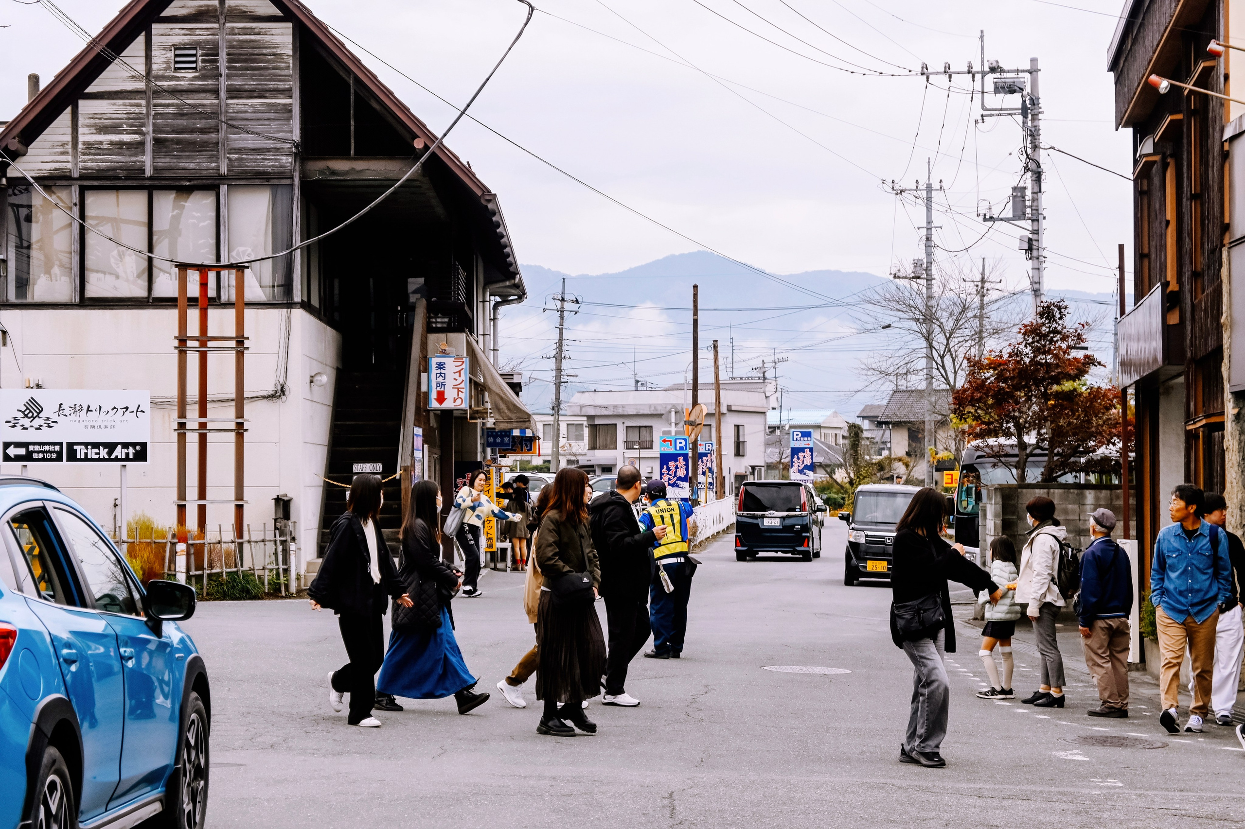 Japan village street. Iraogo