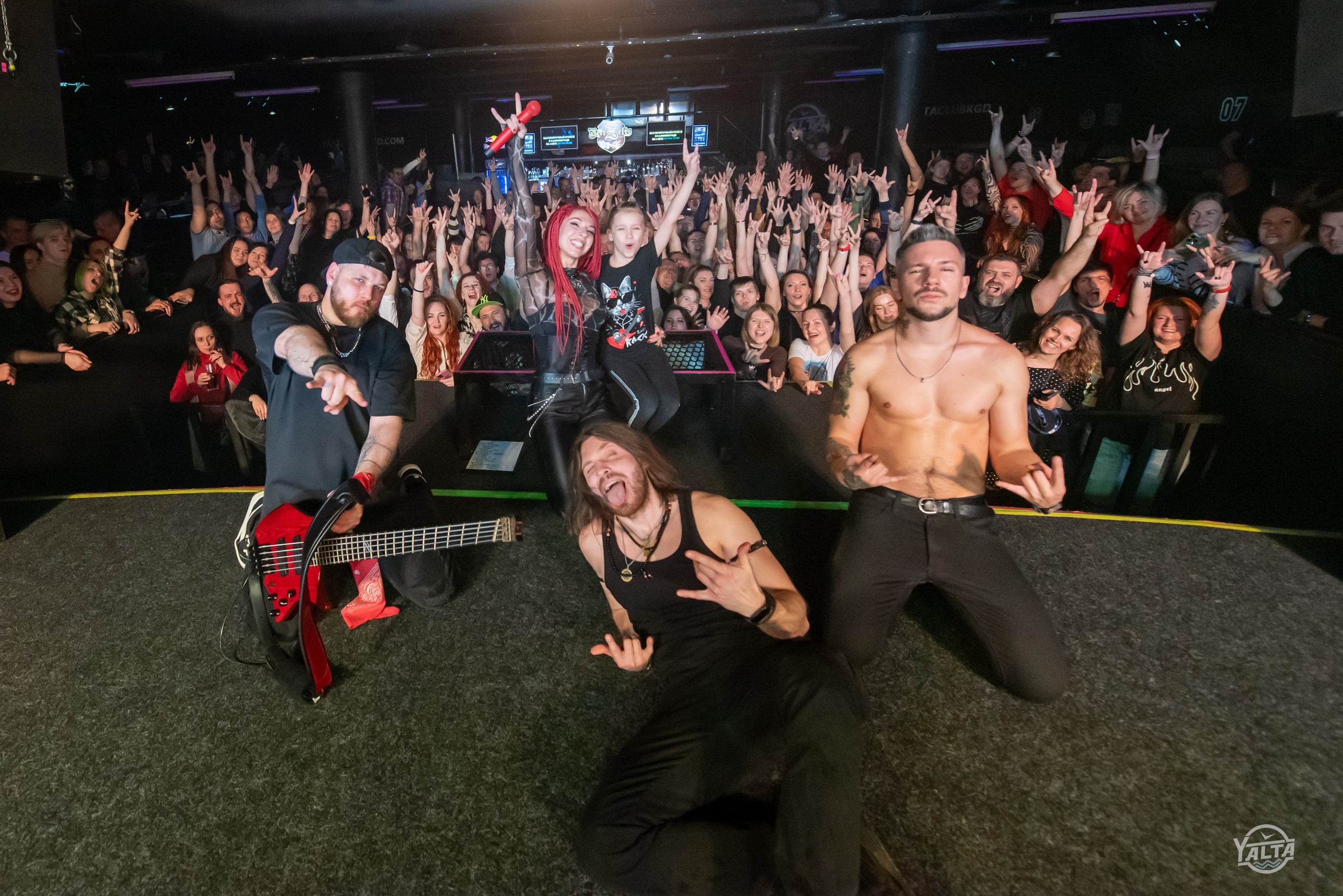 Группа «Lascala». Клуб «Ялта». Фотограф в Калининграде Роман Большаков