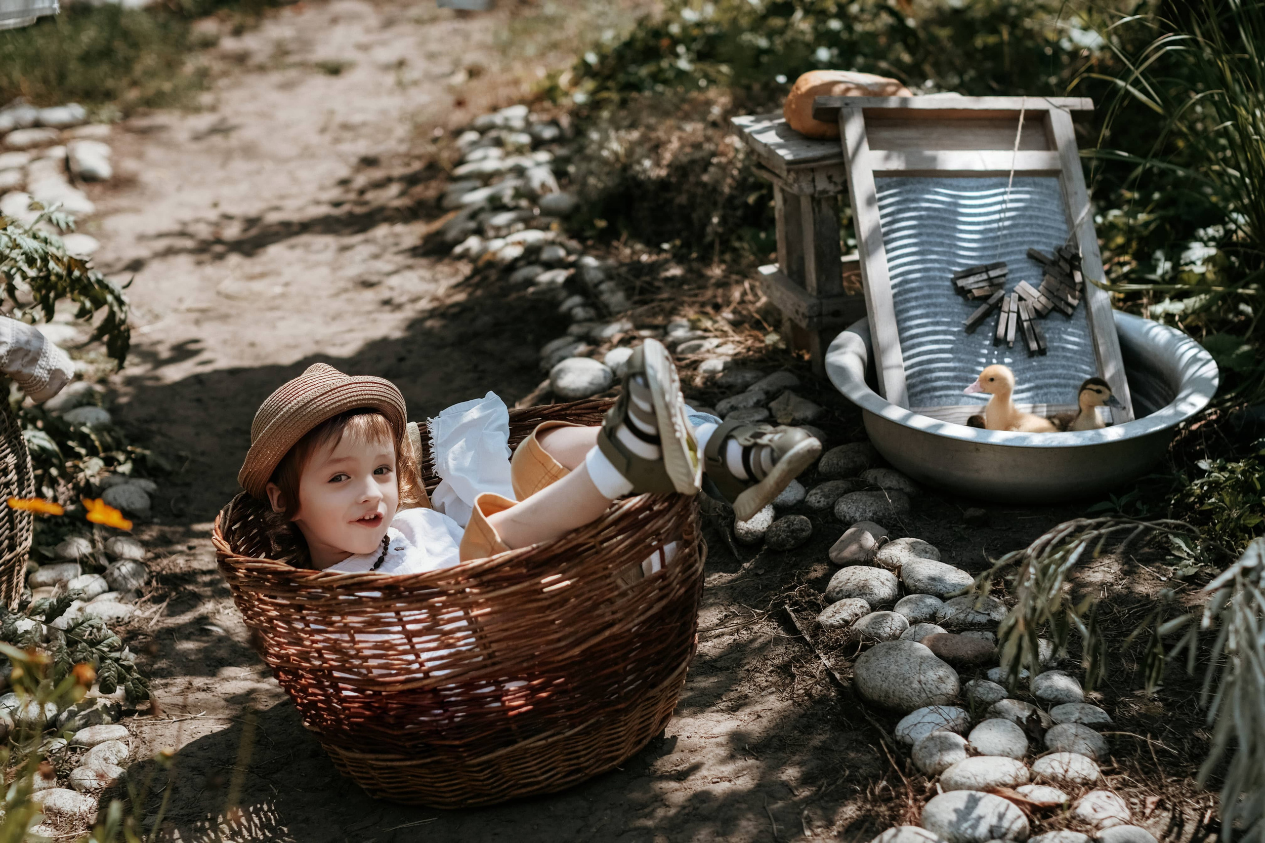 Фотосессия с утятами. Семейный и детский фотограф в Ростове-на-Дону Ольга Есенина