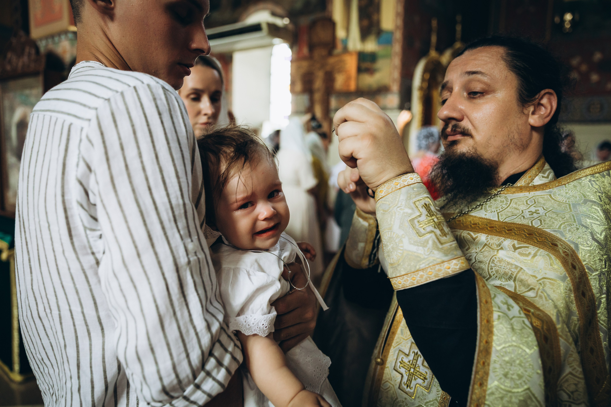 Крещение Анечки. Фотограф в Краснодаре Алла Потоцкая
