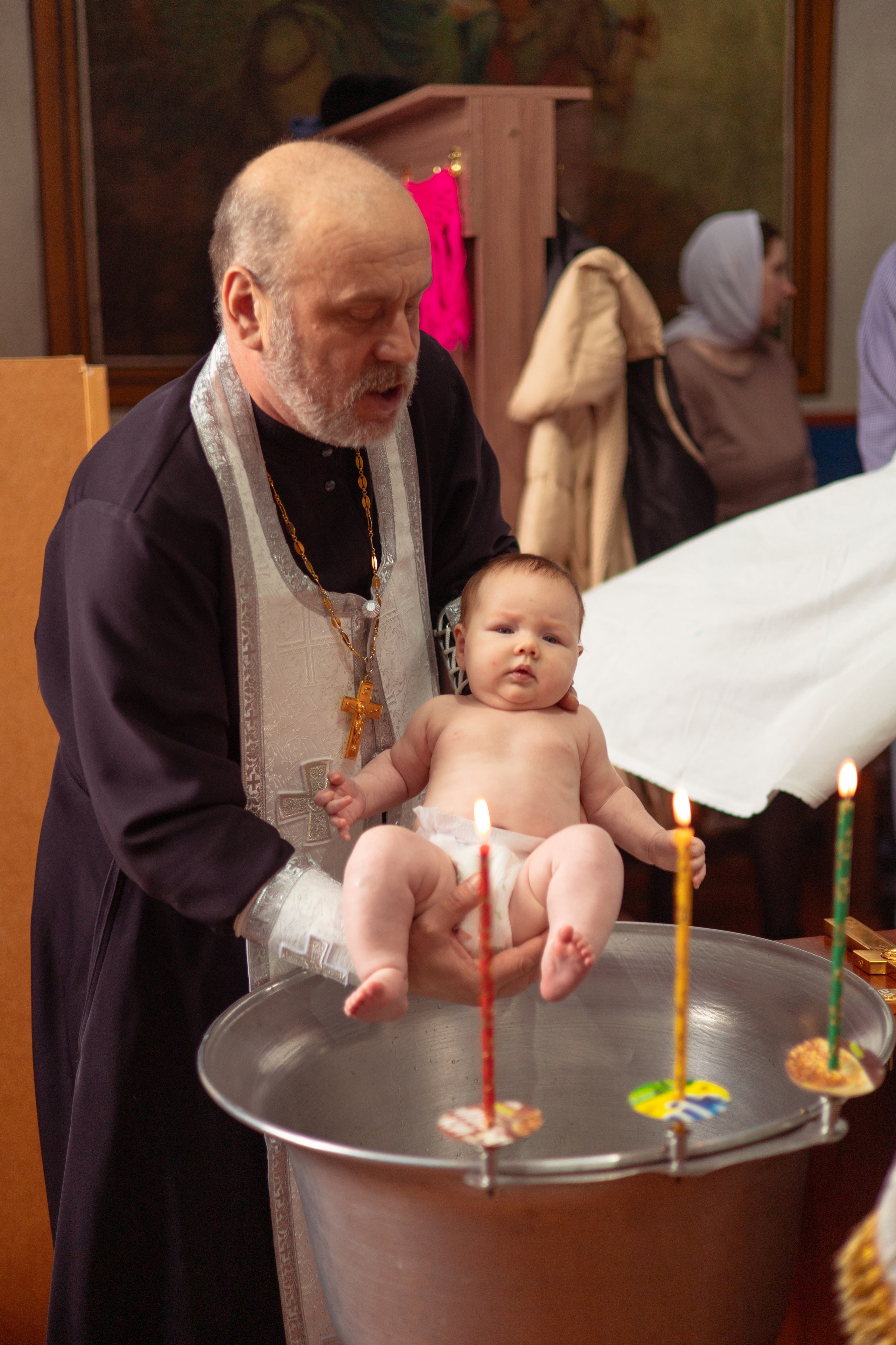 Таинство Крещения Ирины. Семейный и детский фотограф в Михайловке Татьяна Лестьева