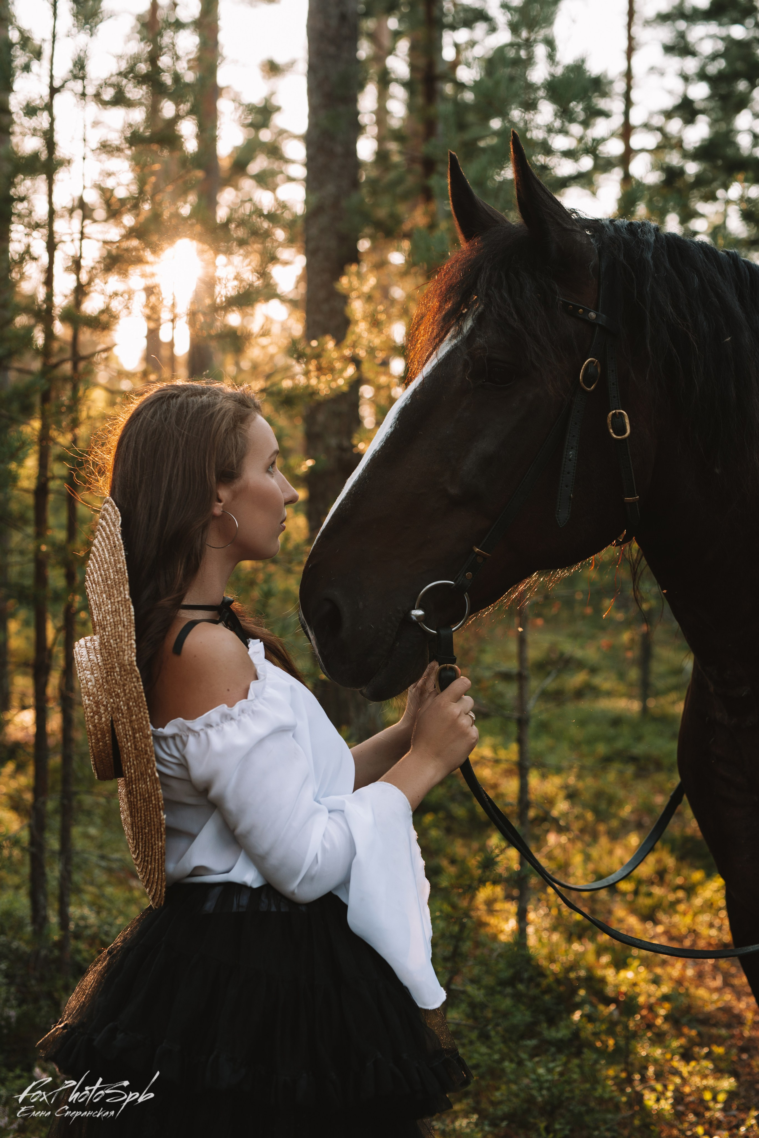 С лошадками. Фотограф в Санкт-Петербурге и Ленинградской области