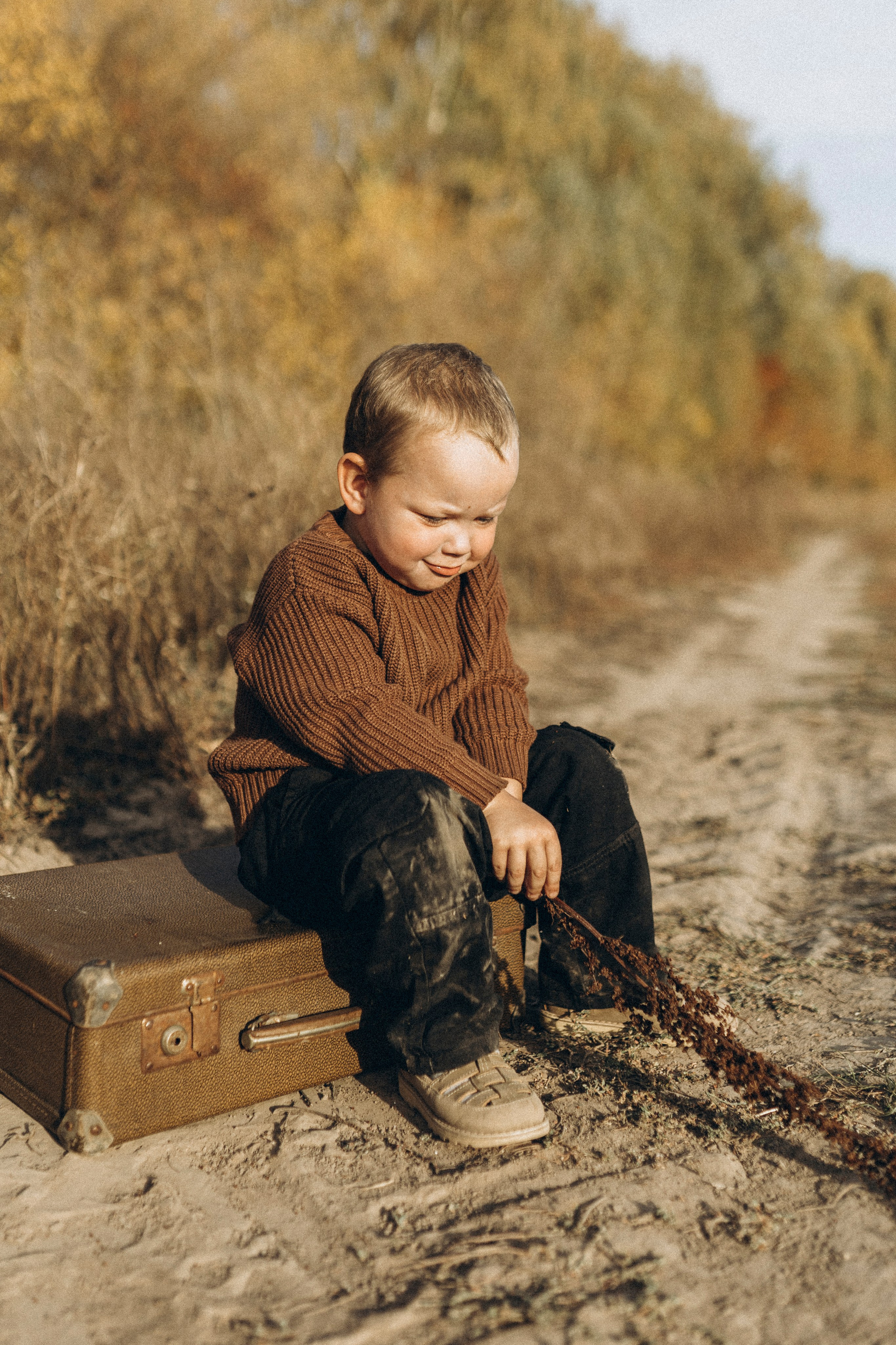 Осенняя прогулка для мамы и детей. Семейный и детский фотограф в Рязани Васюгова Мария