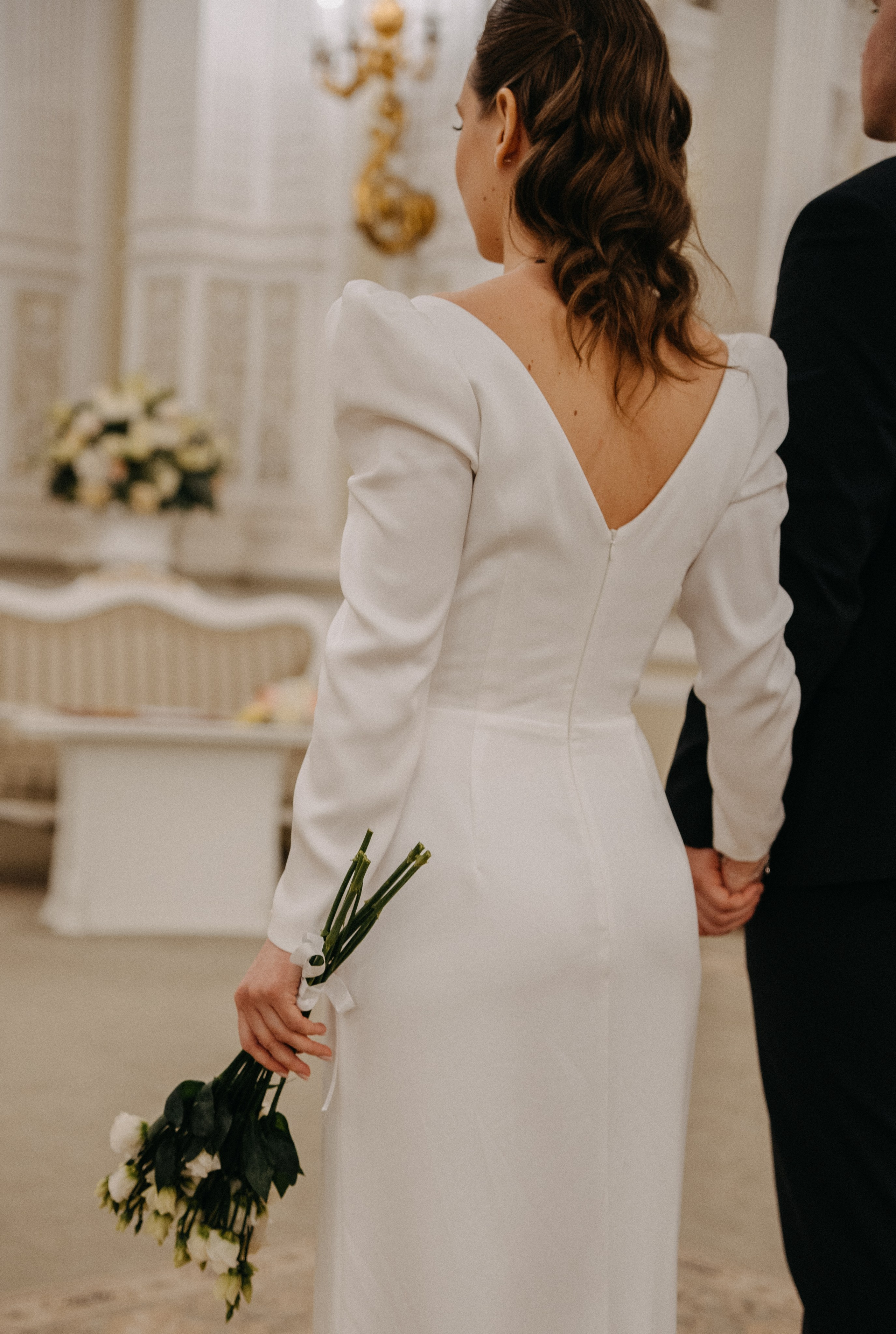 Свадебная фотосессия в Санкт-Петербурге. Федосова Елизавета - свадебный фотограф СПб. Фотосессия Дворец Бракосочетания №1