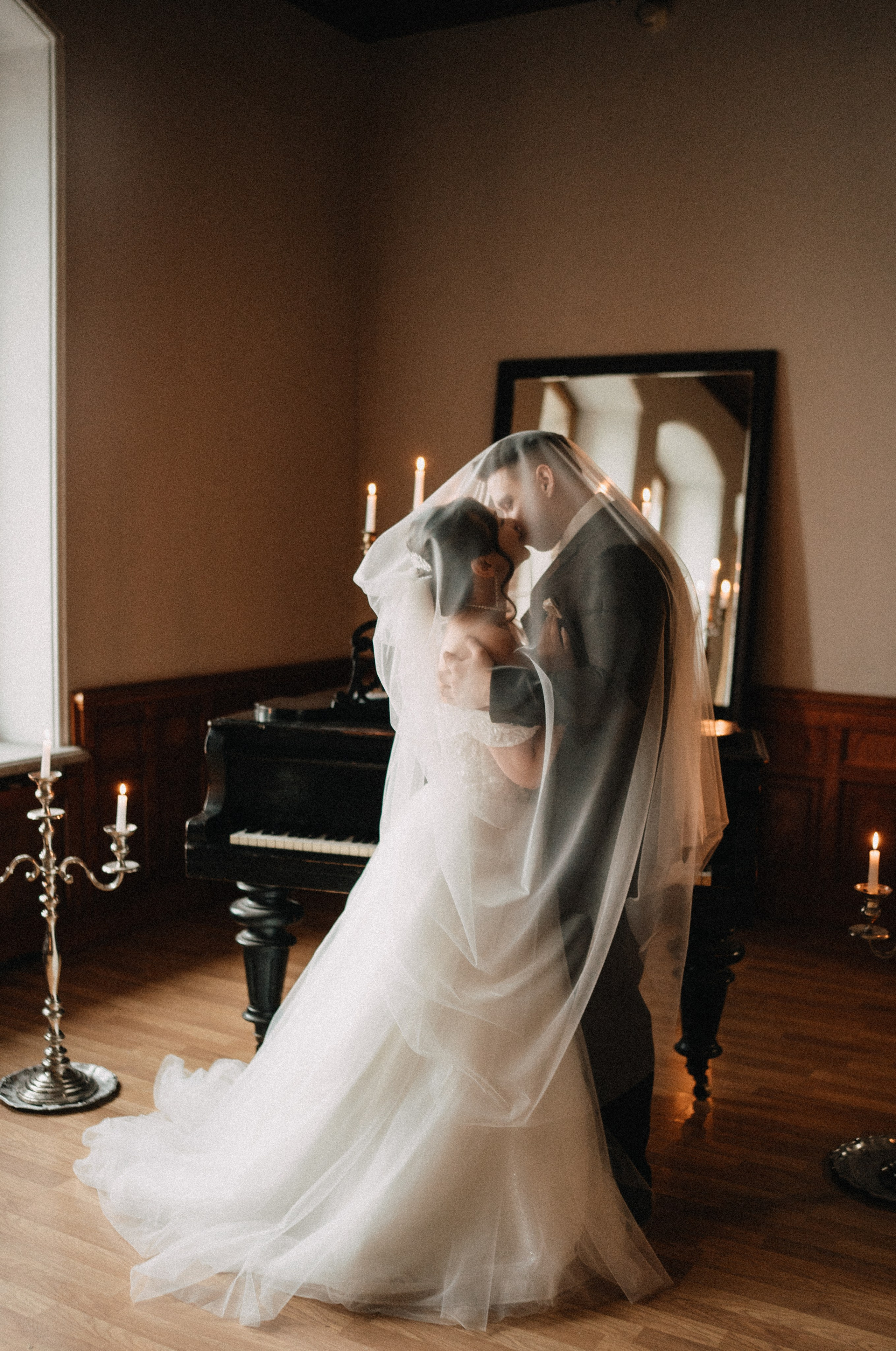 Свадебная фотосессия в студии. Федосова Елизавета. Свадебный фотограф в СПб.