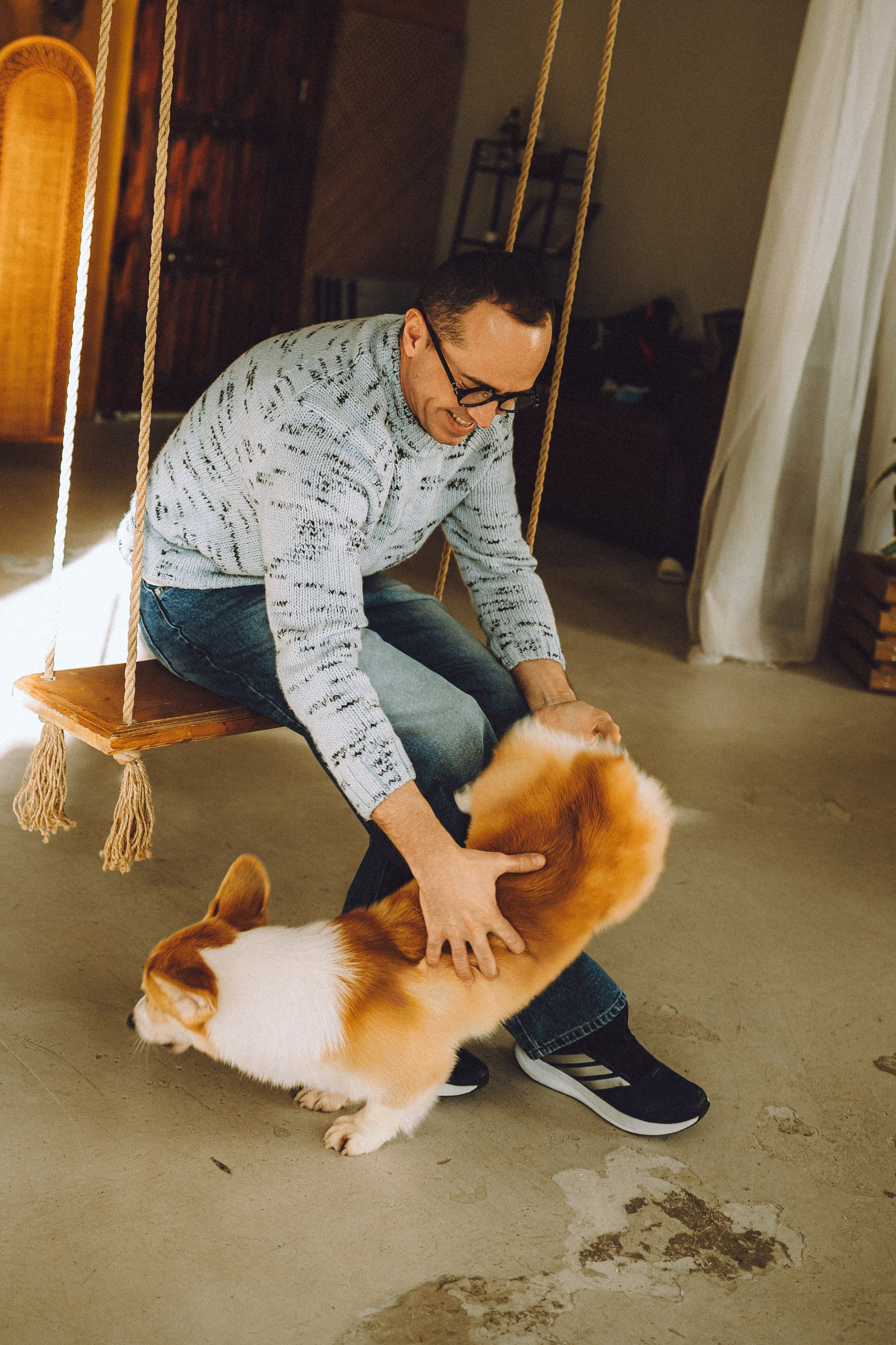 Наталья, Евгений и Мерлин