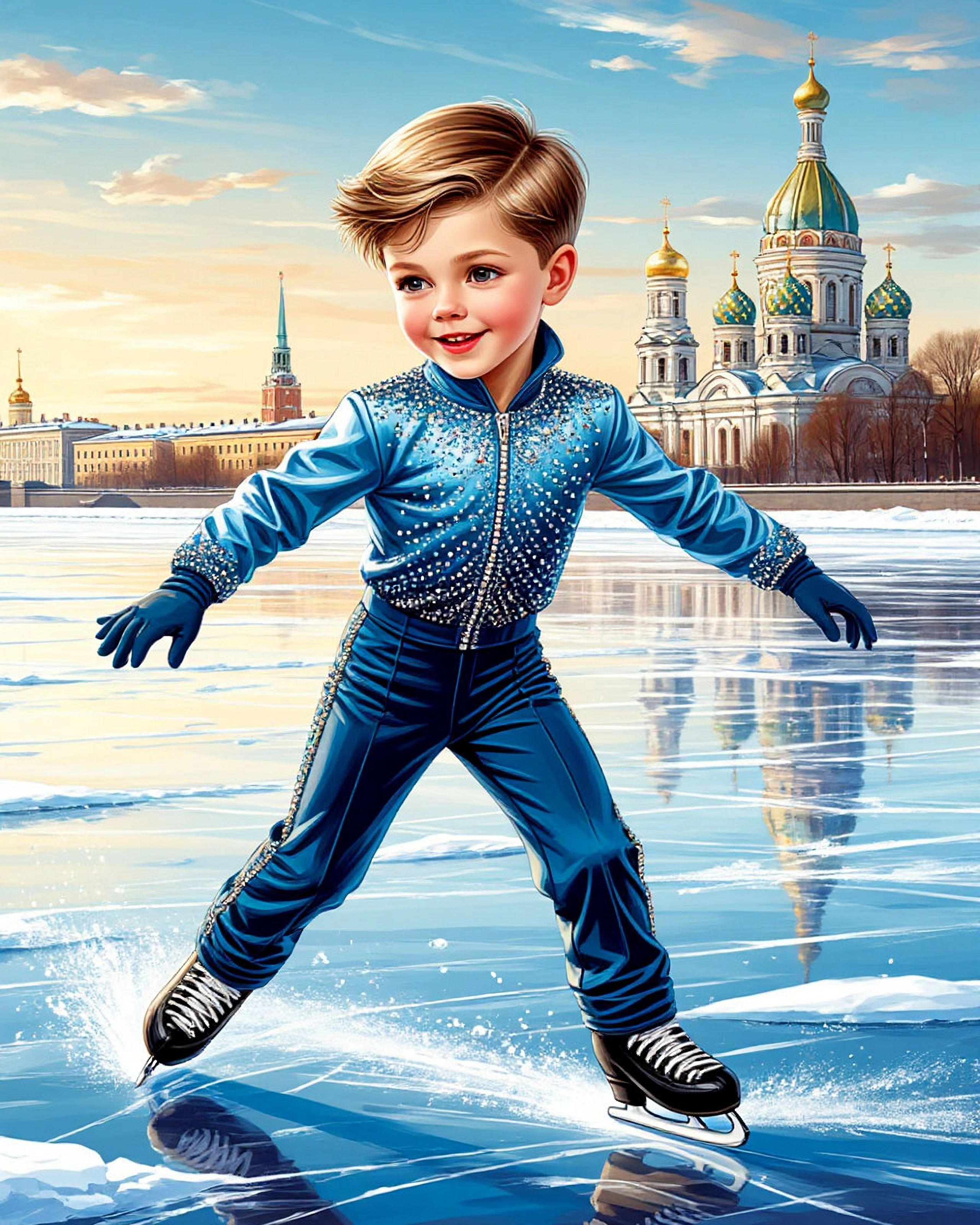 ФК мальчики с ФОНОМ. Фигурное катание для взрослых и детей на Васильевском 🌟