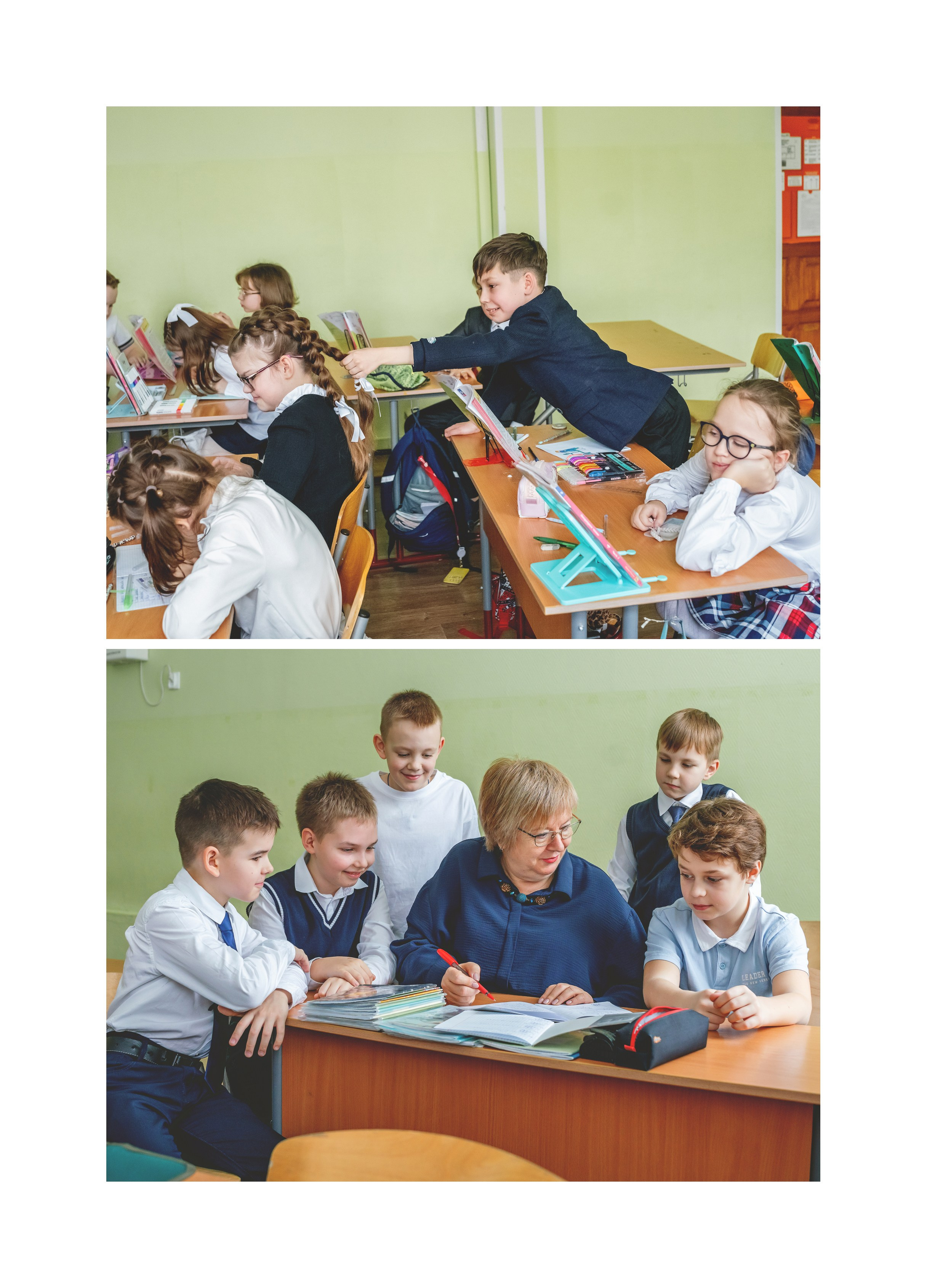 4-й класс. Школьные и выпускные альбомы. Фотограф Елена Голицина