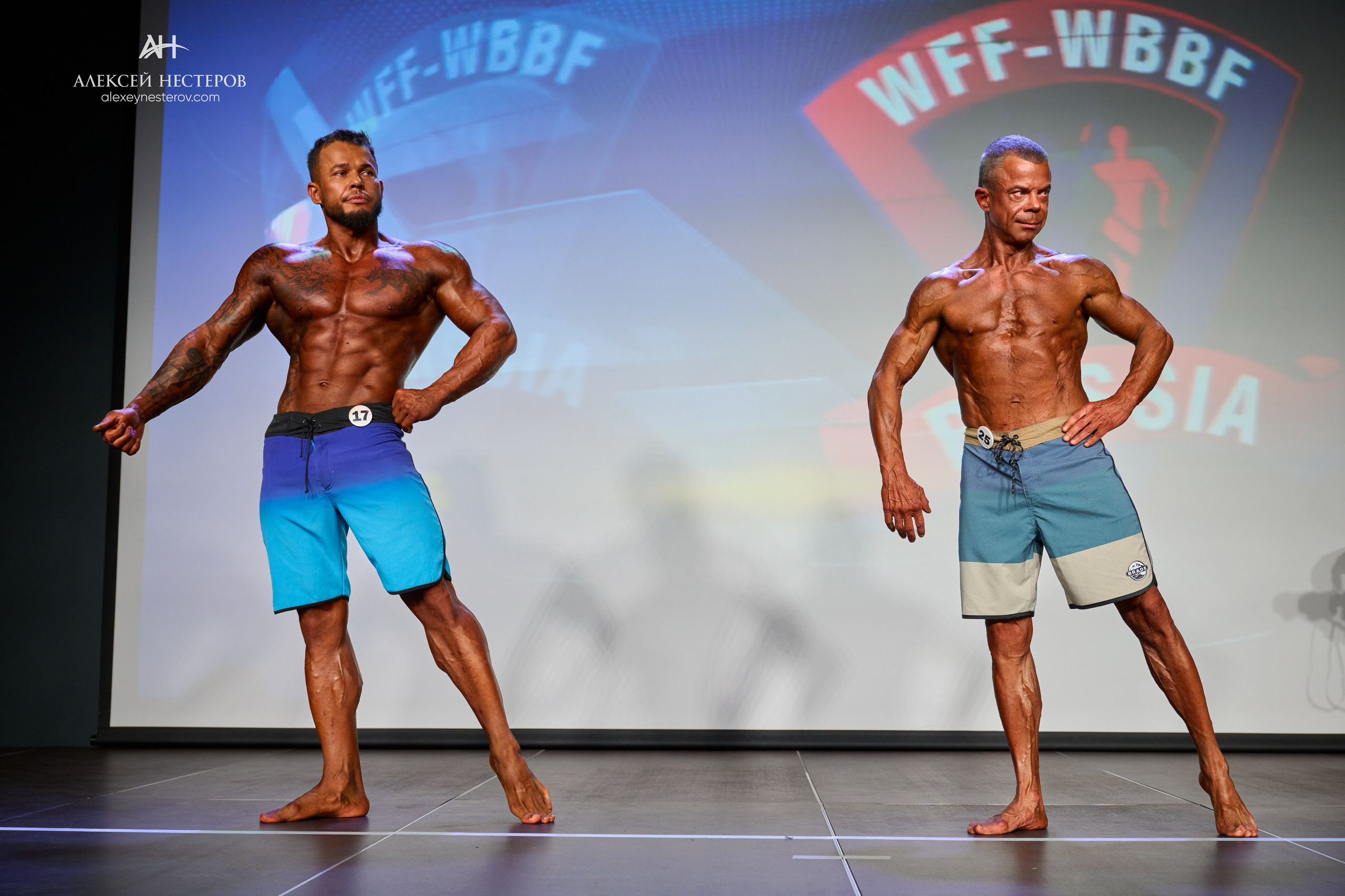 Фото с турнира «Прометей 2, WFF-WBBF Russia» 26 октября 2025. Спортивный фитнес фотограф Алексей Нестеров