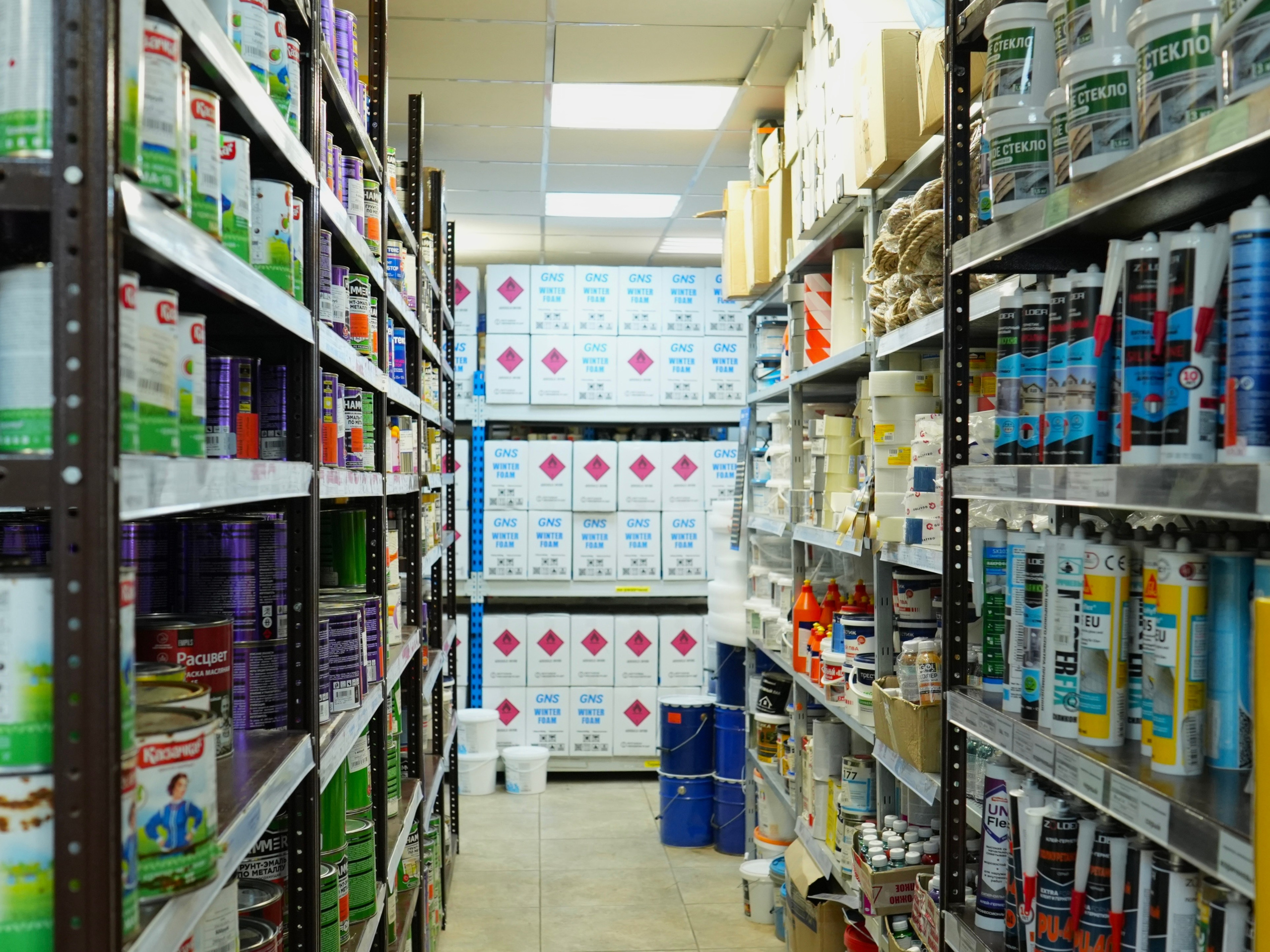 Лакокраска. Строительный магазин низких цен Экономкин