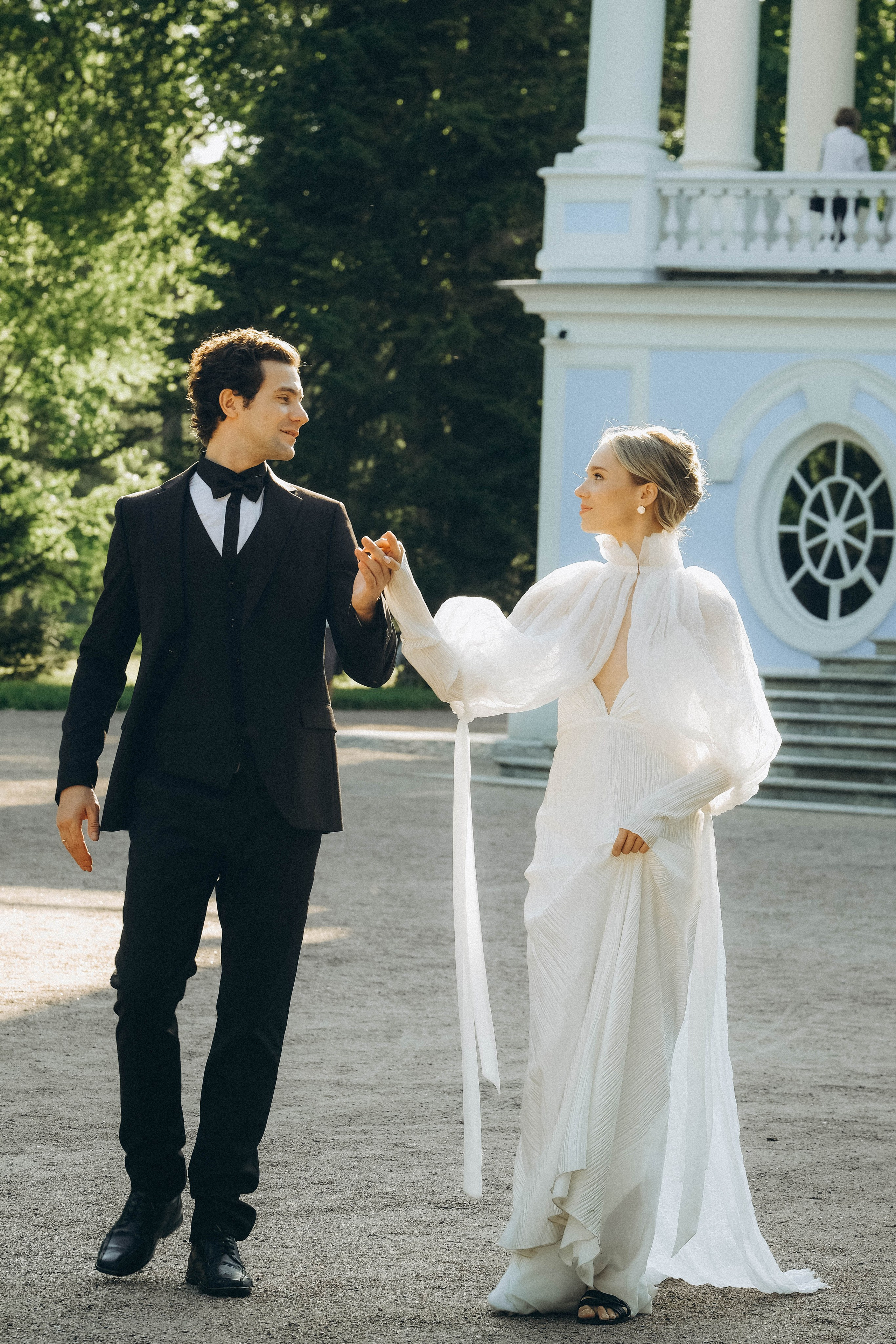СВАДЕБНАЯ СЬЕМКА В ПАРКЕ ОРАНИЕНБАУМ. Профессиональный фотограф, Санкт-Петербург — Виктория Богомолова