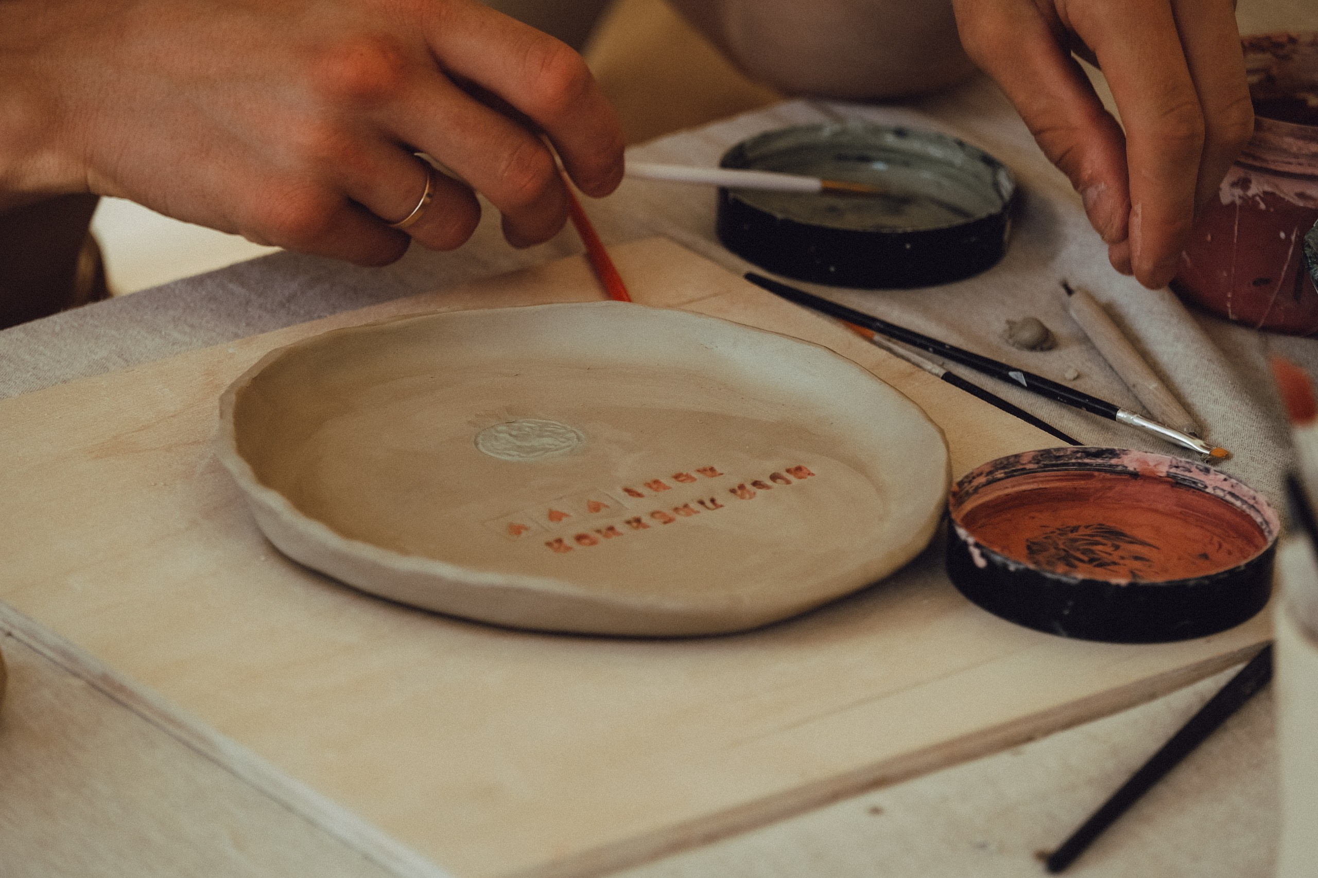 Любовь в студии лепки. Профессиональный фотограф, Санкт-Петербург — Виктория Богомолова