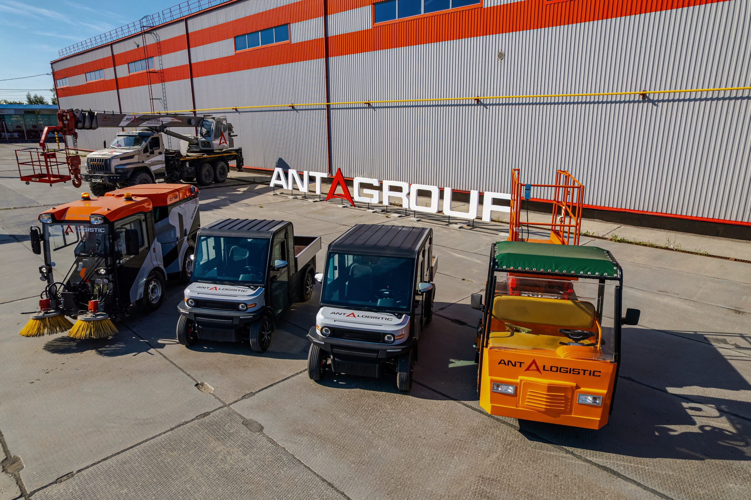 Производственная территория компании АНТ. Дмитрий Судаков, фотограф в Екатеринбурге и Москве