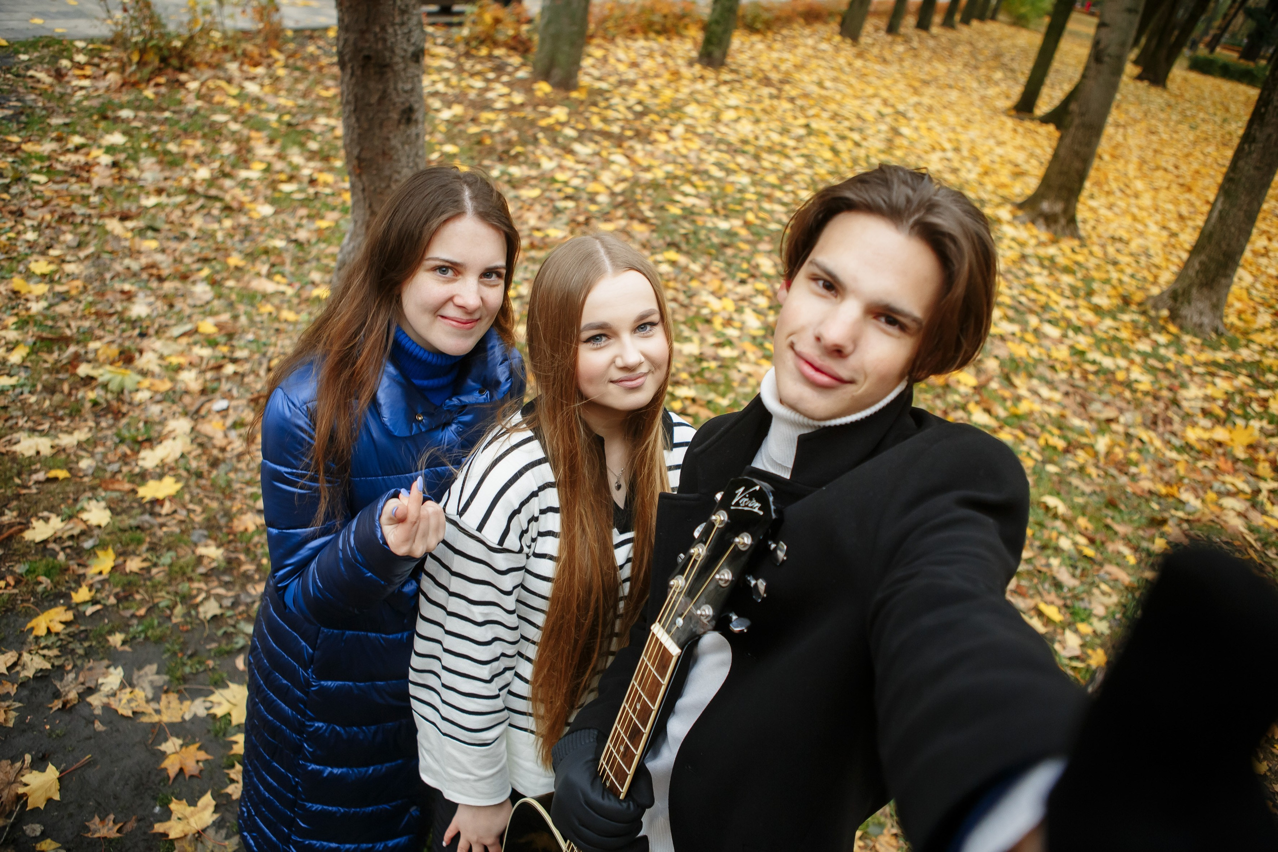 Осень Гимназия 12 11 В 2023 г. Свадебный и портретный Фотограф в Липецке Дмитрий Котюков