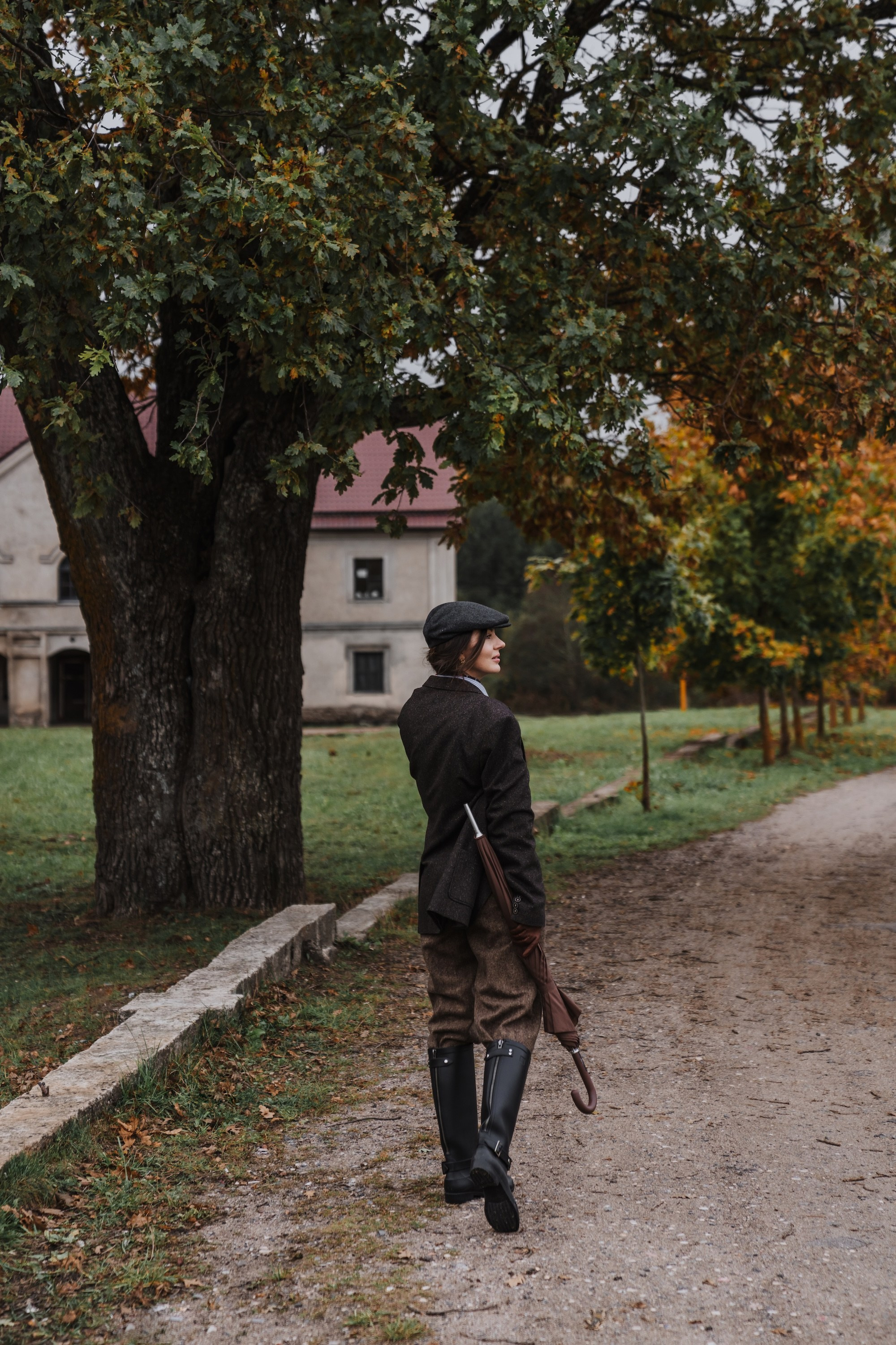 Юля. Осень, в британском стиле, Минск. Olga Modjaro