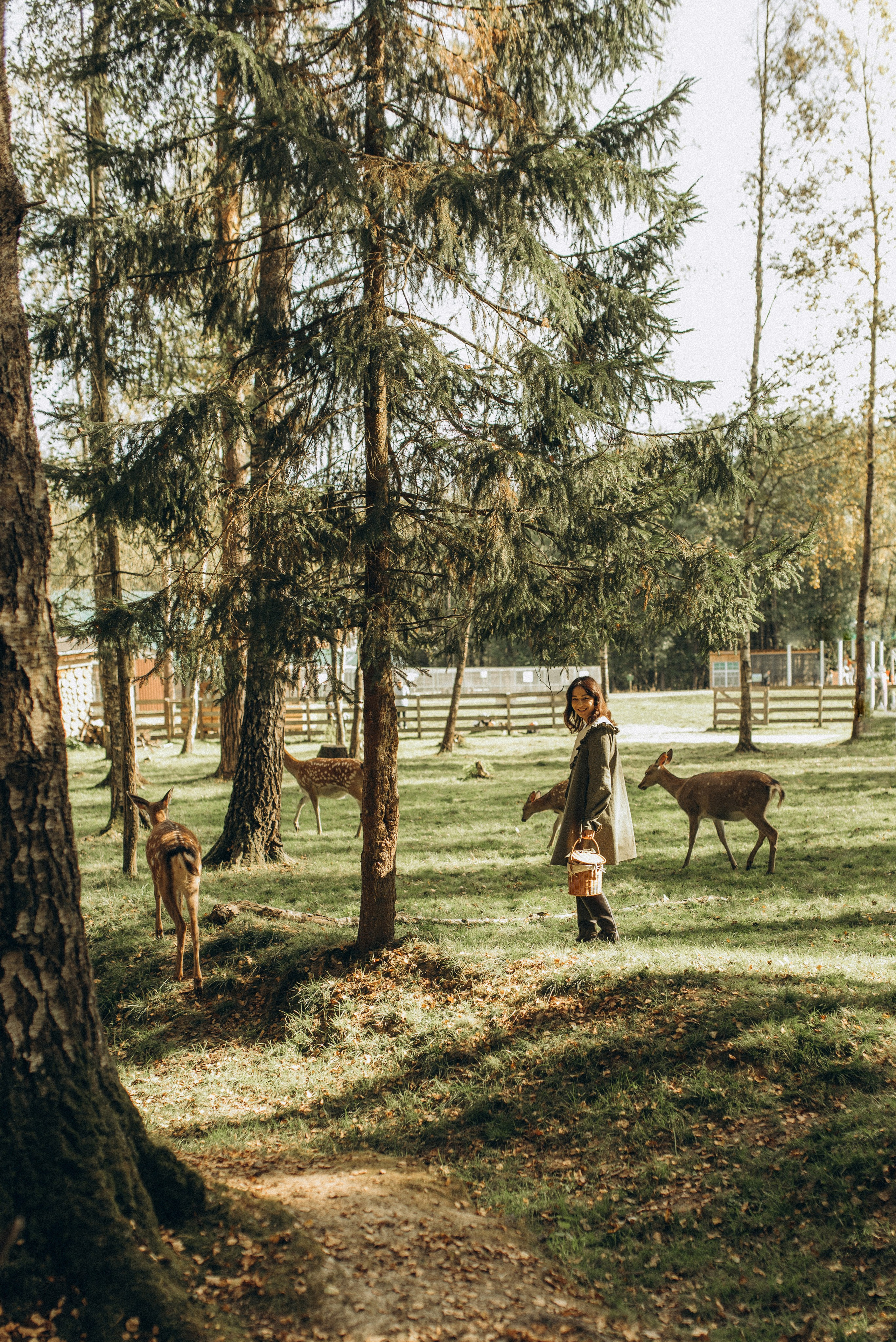 Прогулка к оленям. Семейный фотограф в Москве Екатерина Север