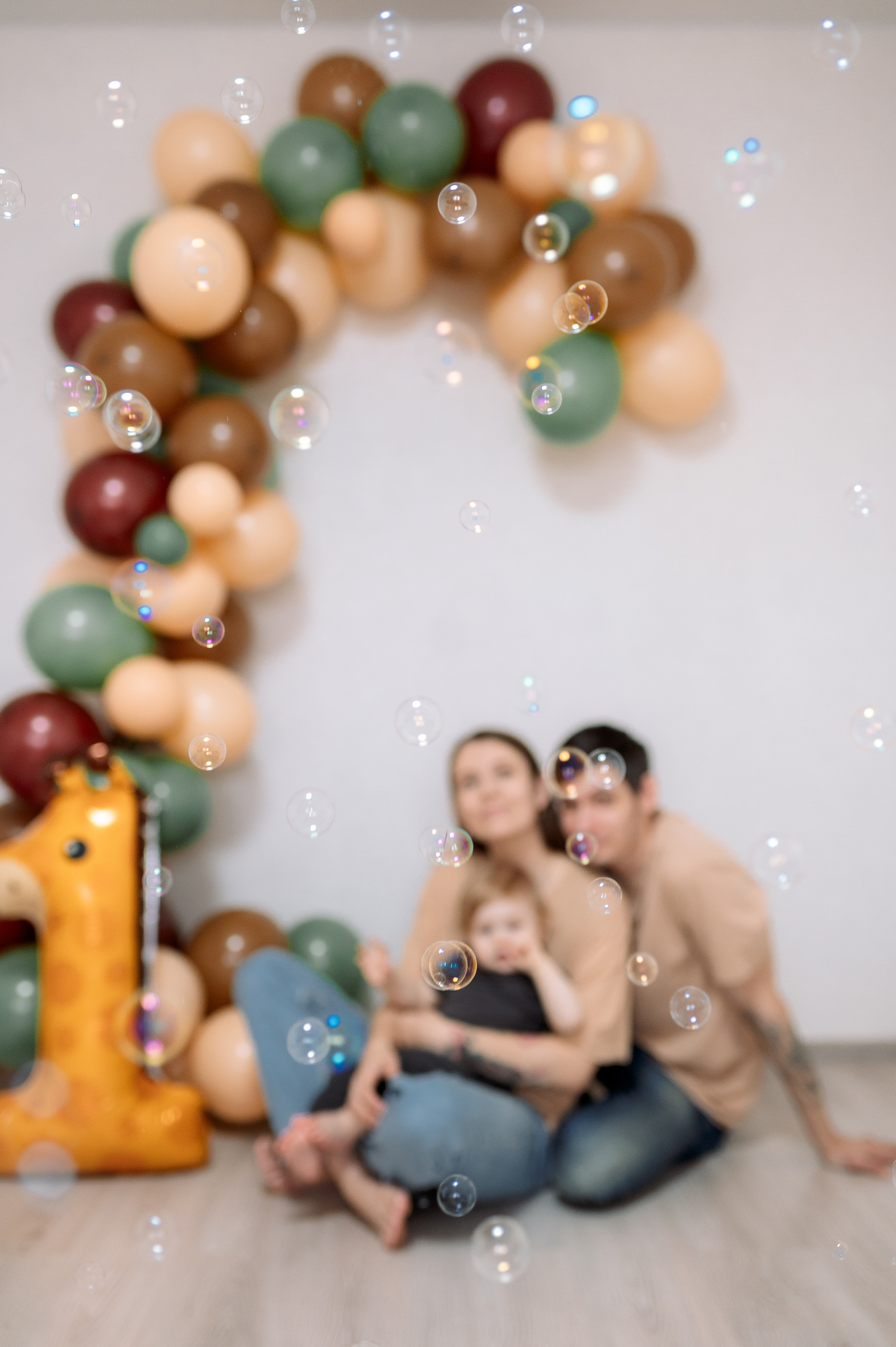 Семейная фотосессия на годик Владислава. Фотограф в Москве и Московской области Таня Яблочкина