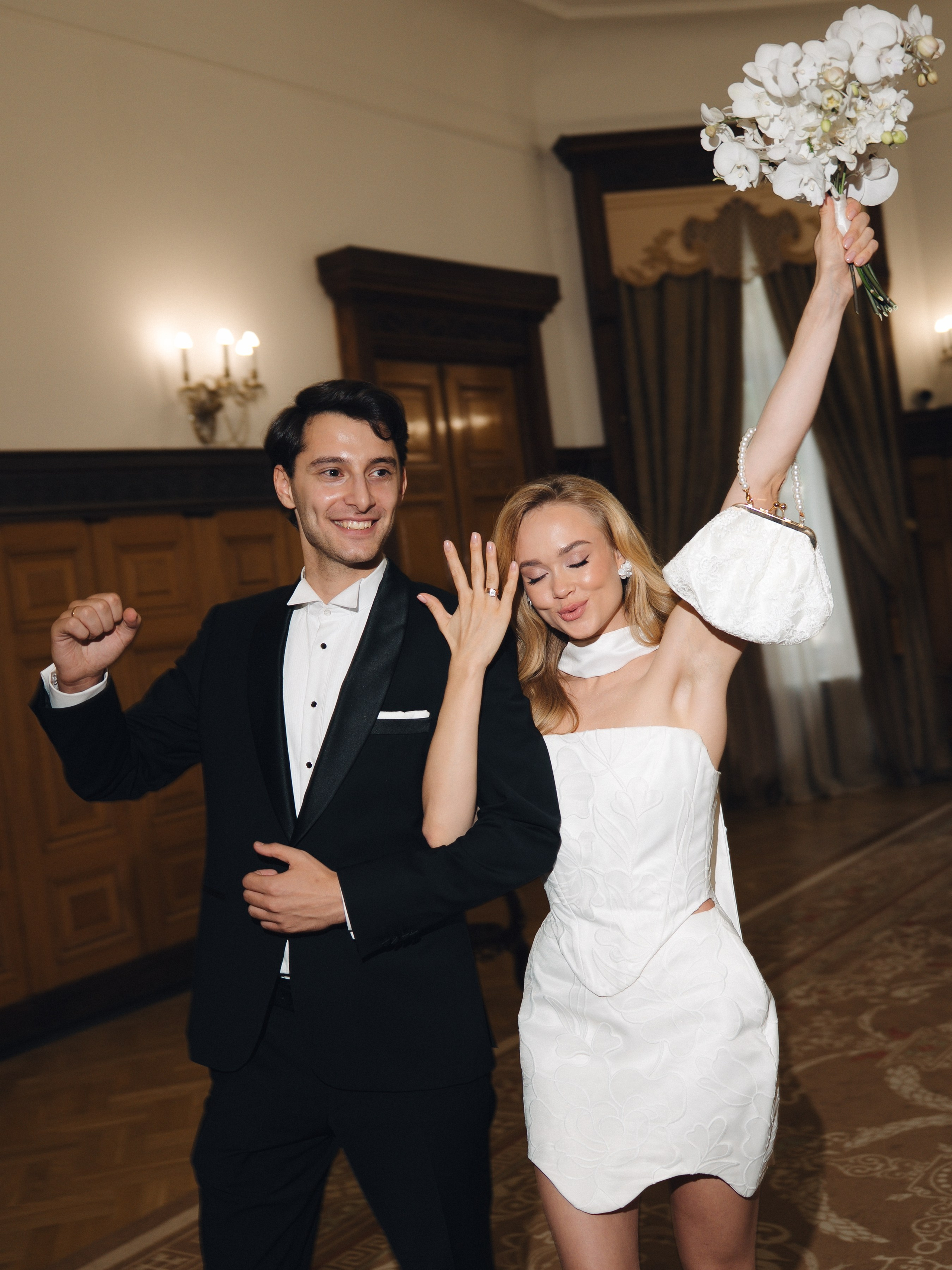 Аня и Саша. Свадебный фотограф в Москве Лиза Зиньковская