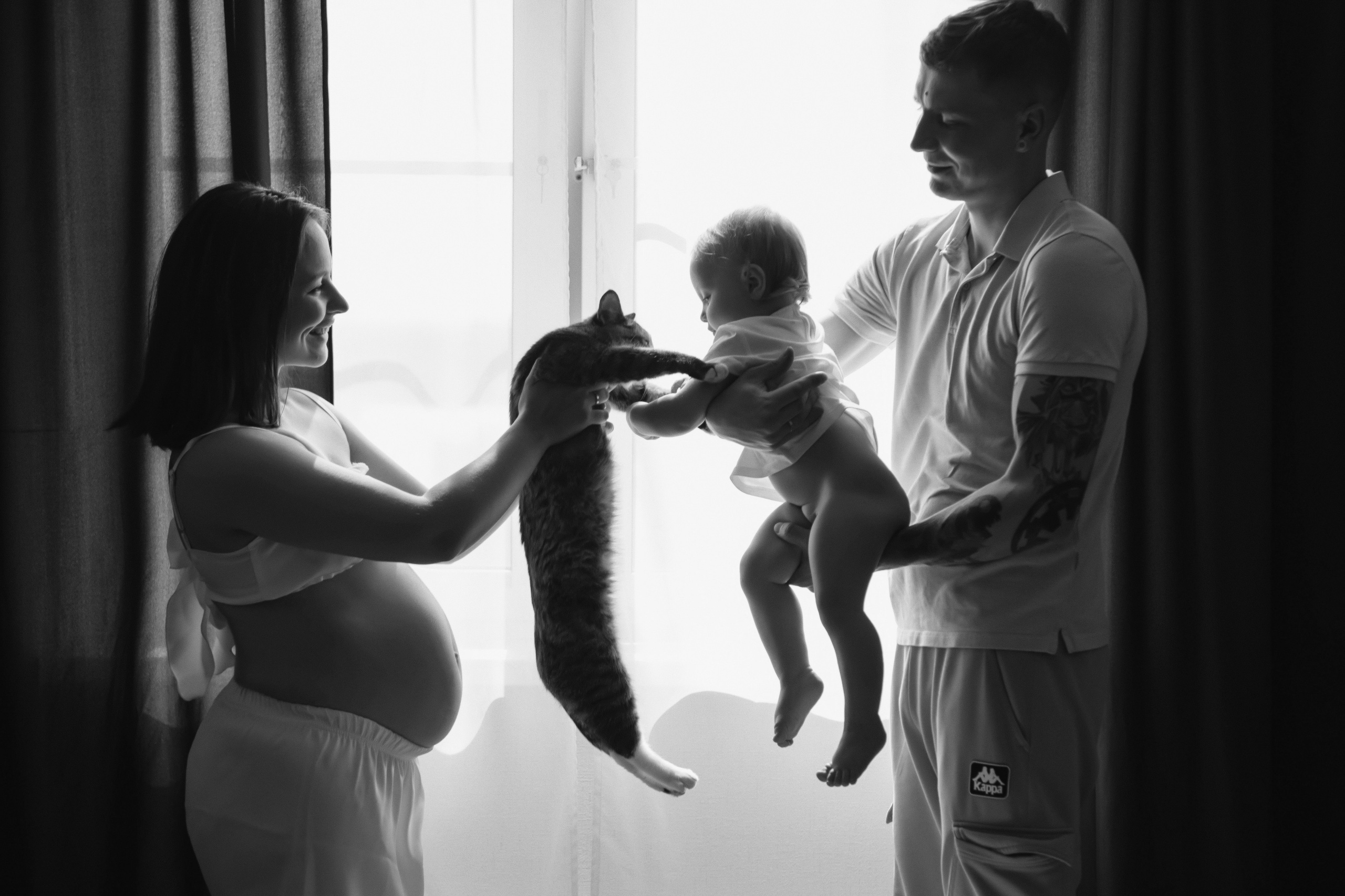 Лев, Ксения, и маленькая Милана. Свадебный, портретный, фотограф беременности в Нижнем Новгороде Алина Зиновьева