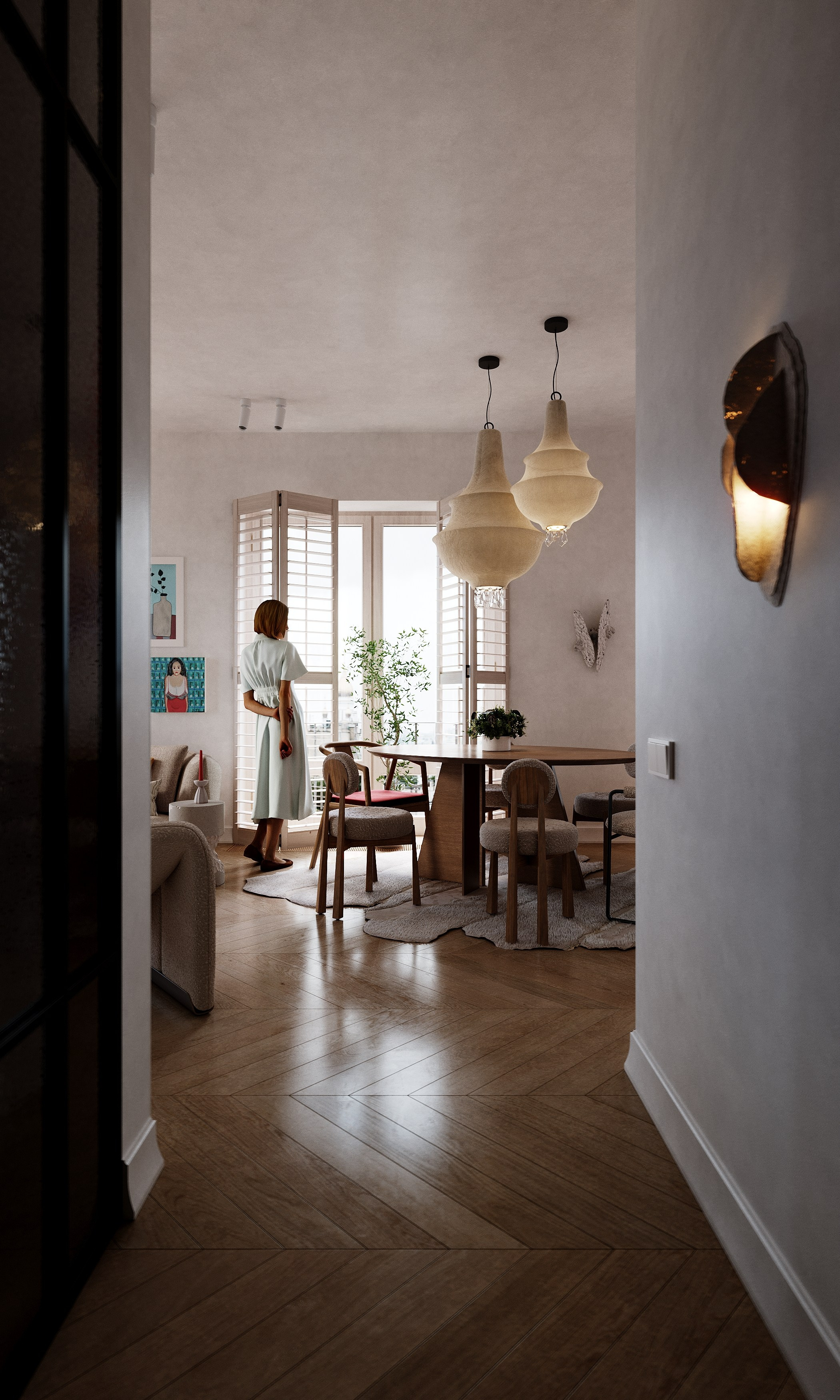 PrimaVera. 3D визуализация интерьера