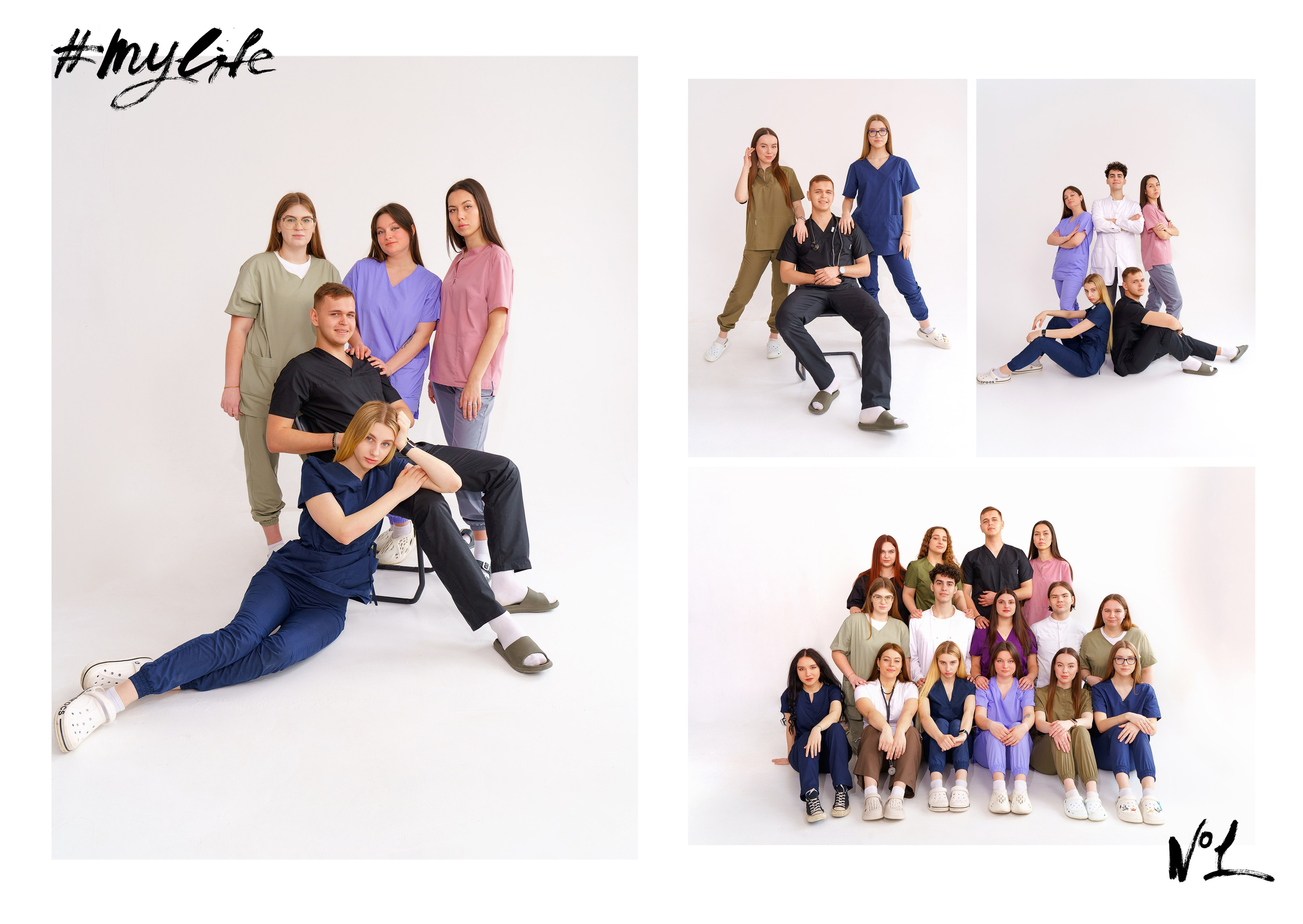 Медколледж. Стильные выпускные альбомы и индивидуальные фотосессии в Таганроге