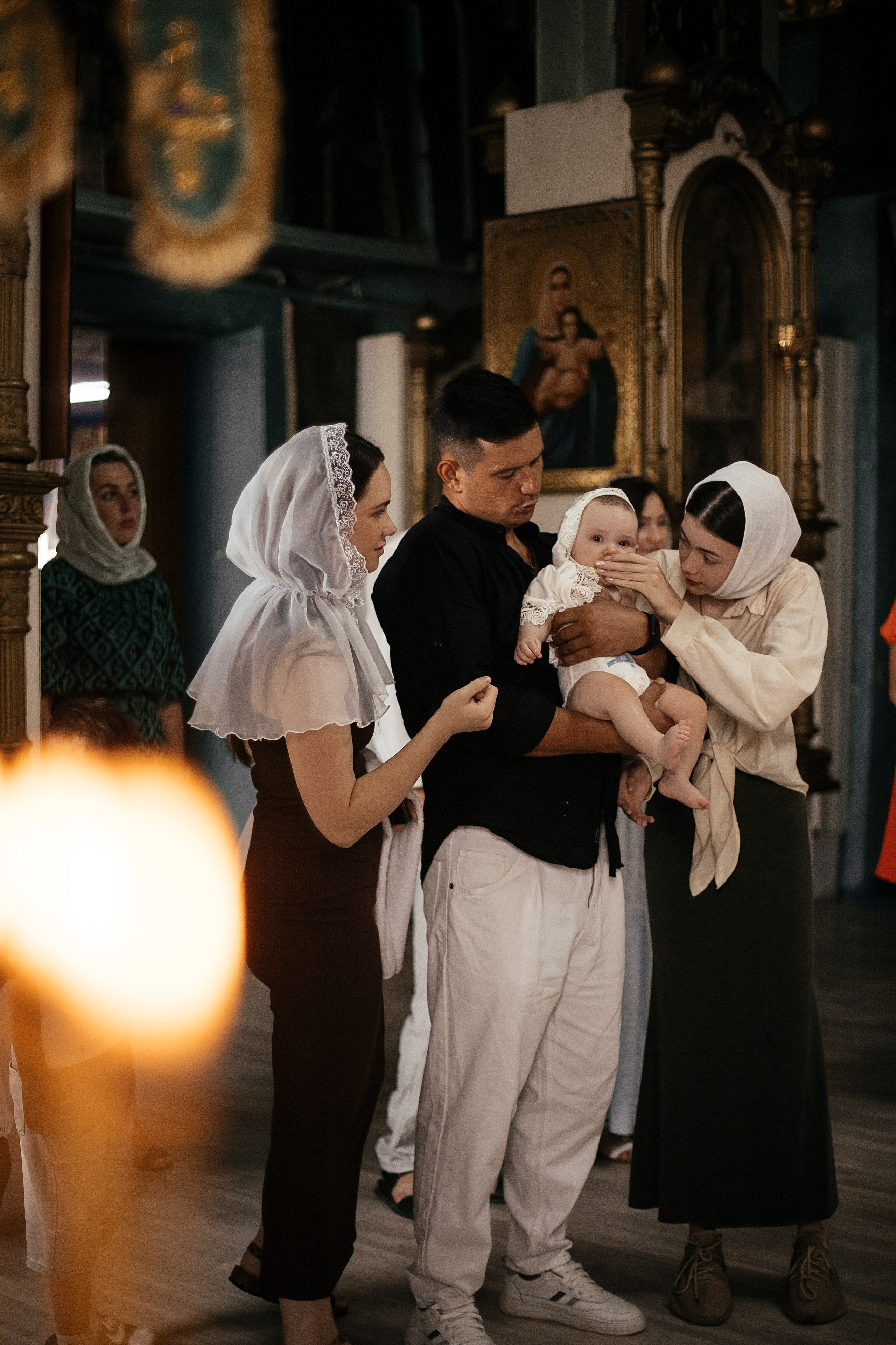 Таинство Крещения Мирославы. Фотограф Сальск Катерина