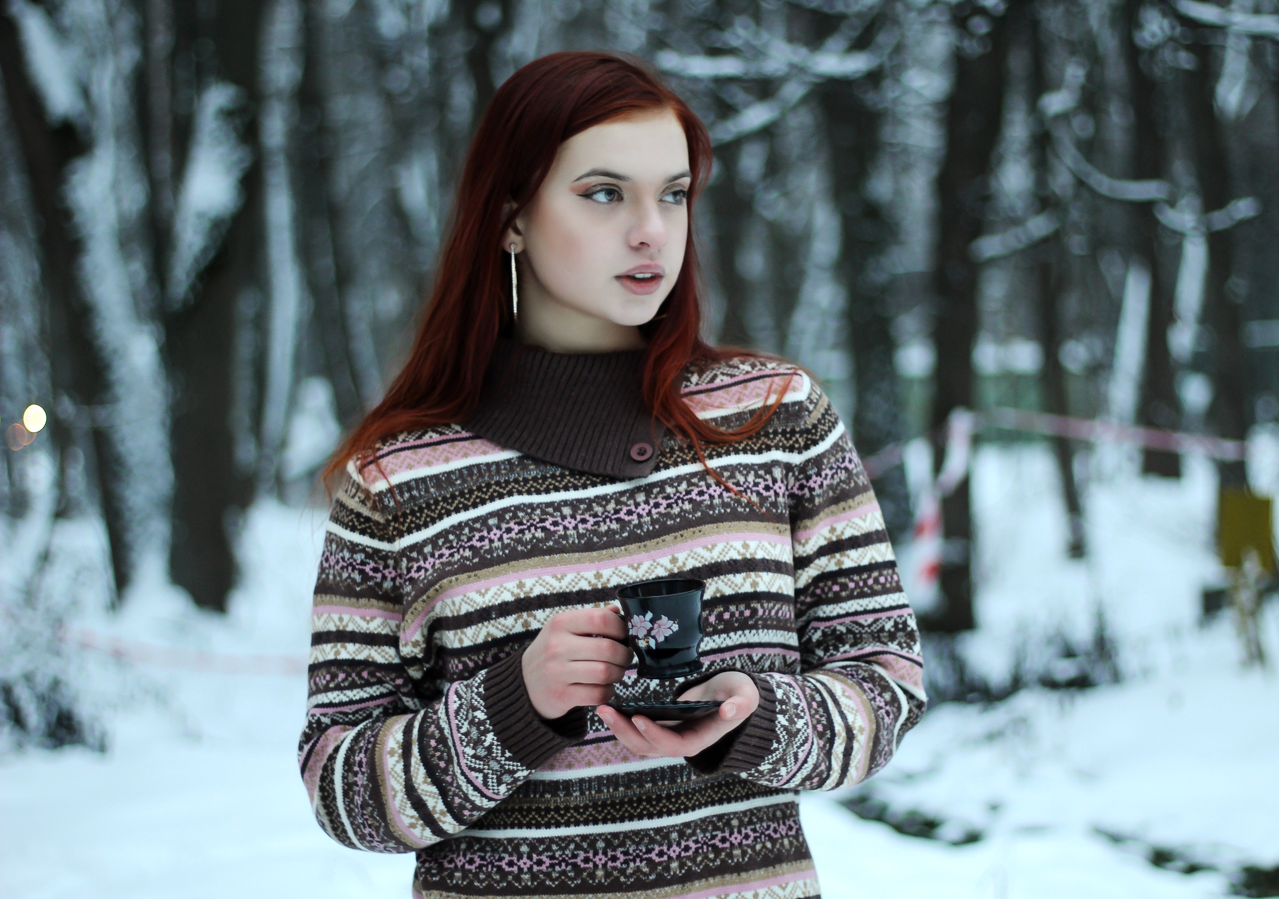 Съемки на улице