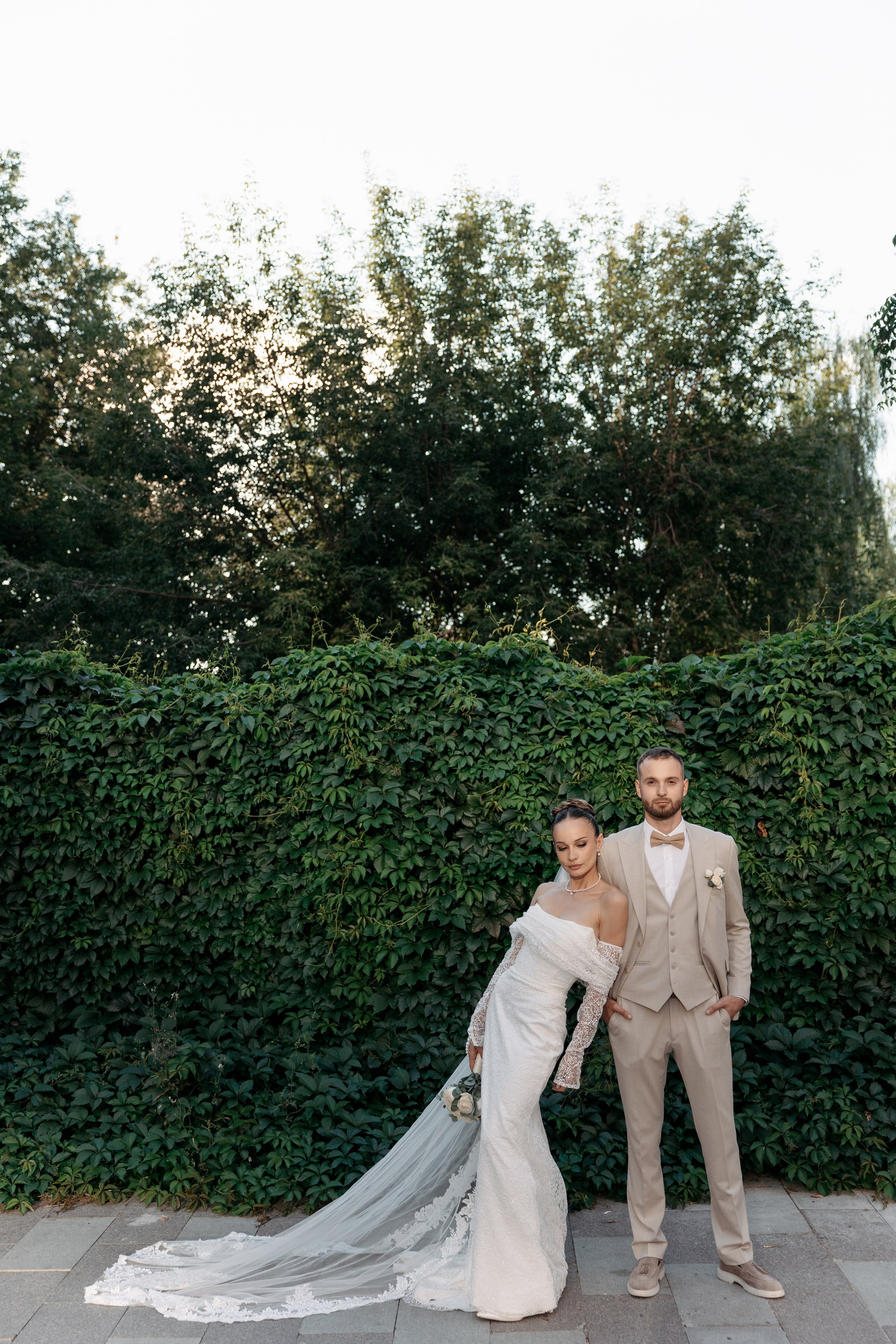 Стильная свадебная фотосессия. Свадебный фотограф в Москве Полина Лелетко