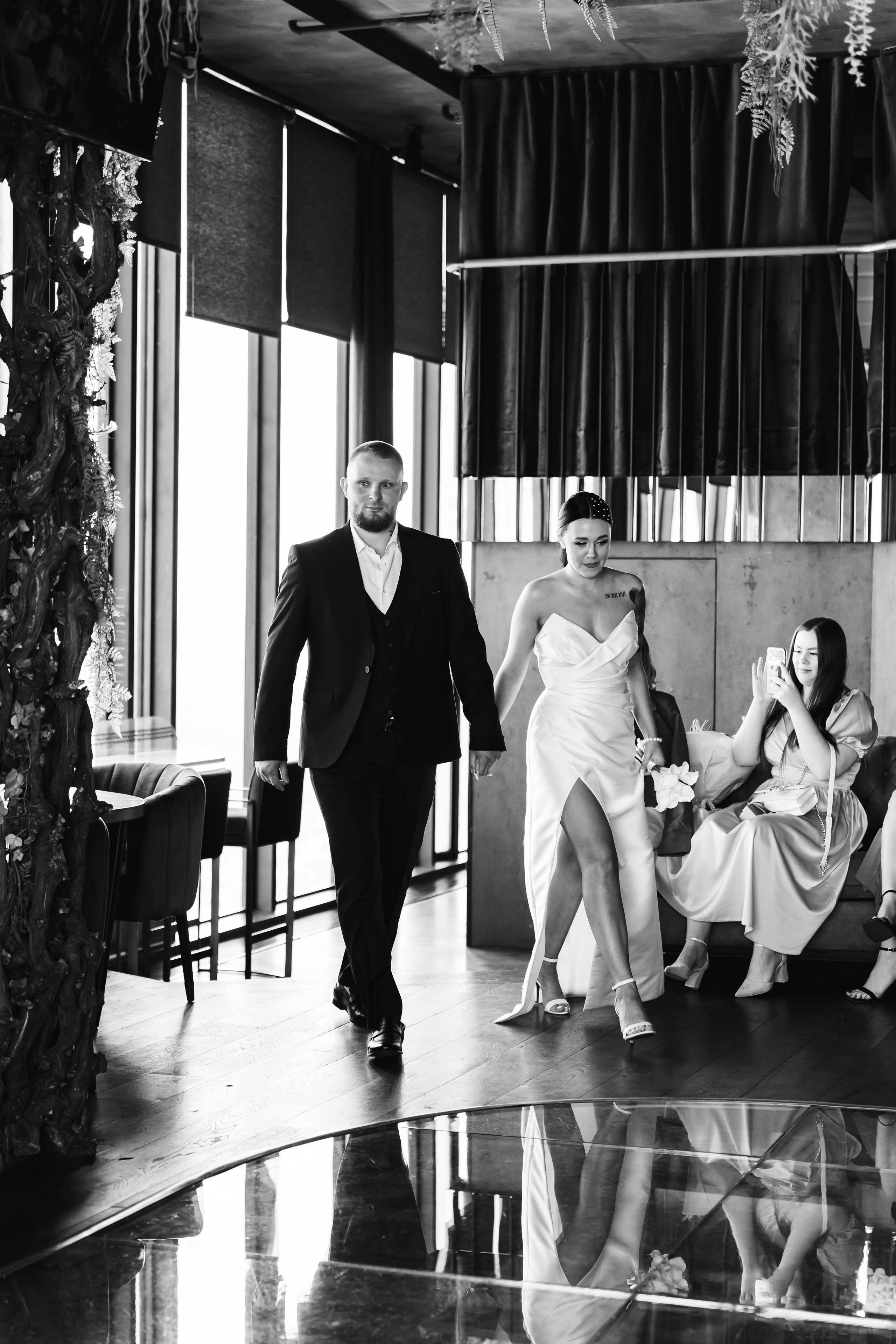 Свадьба в ресторане "Birds" в башне Око