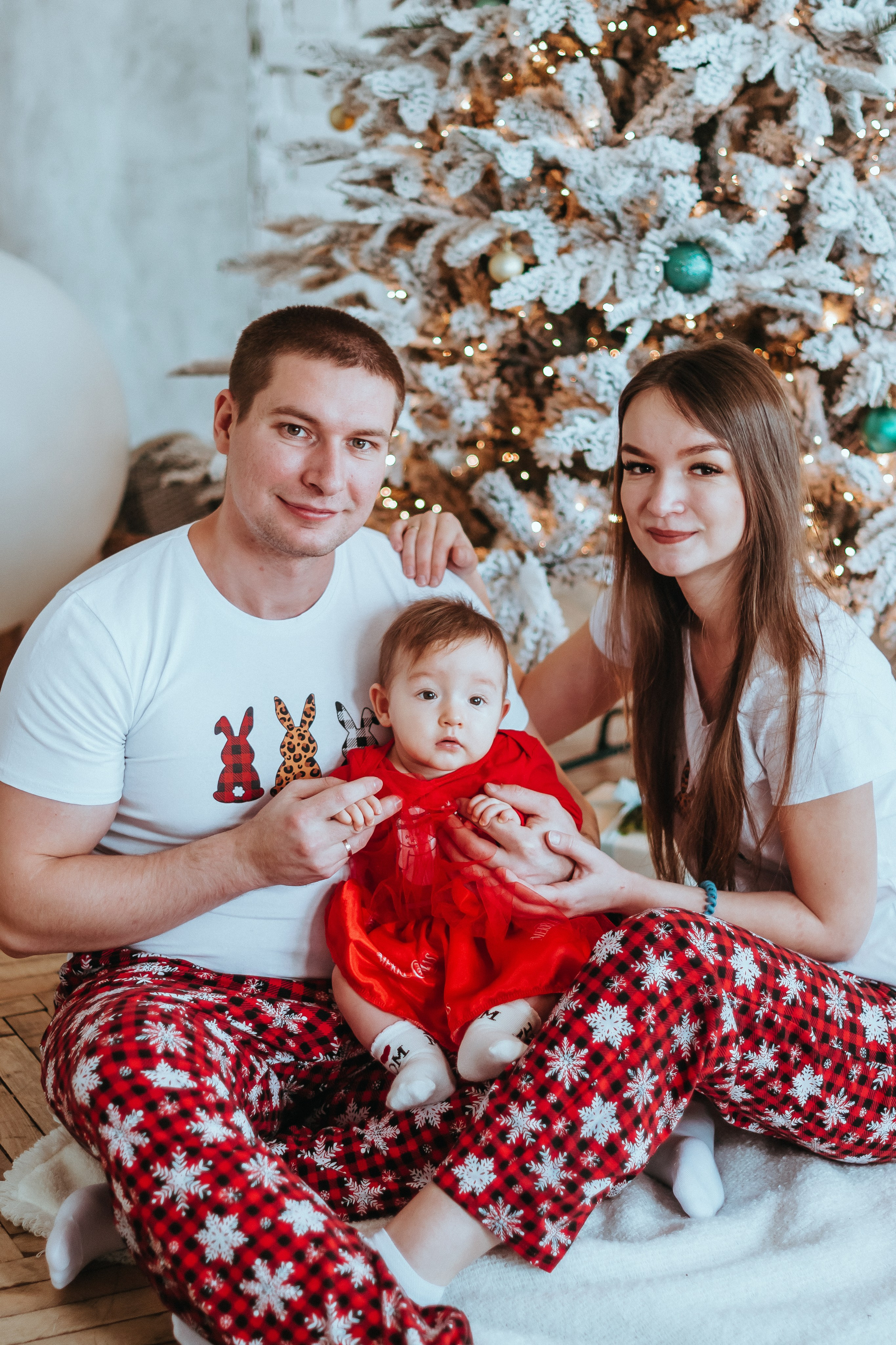 Новогодняя семейная фотосессия Кемерово