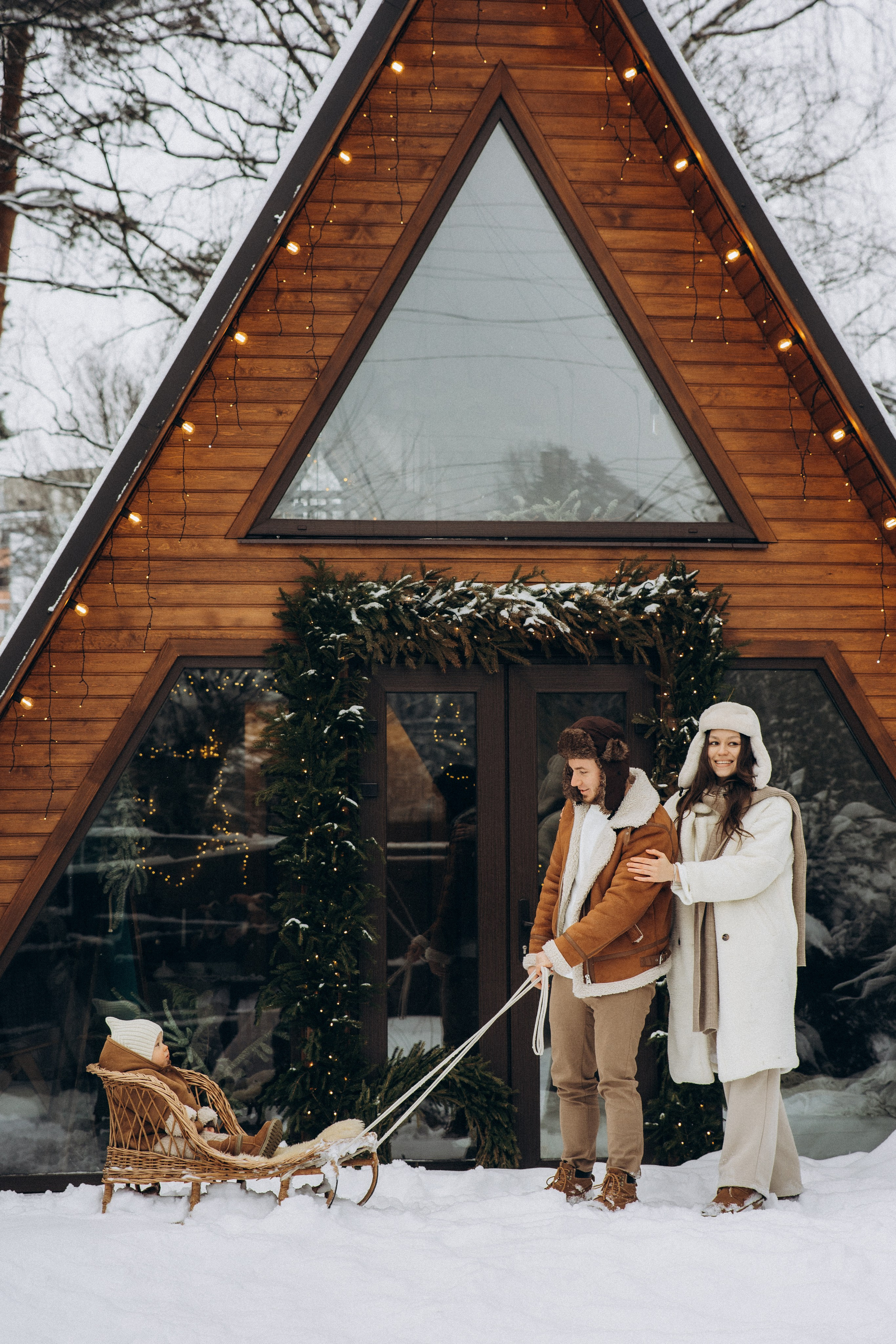 Зимняя семейная история. Семейный фотограф Москва Юлиана Фетисова