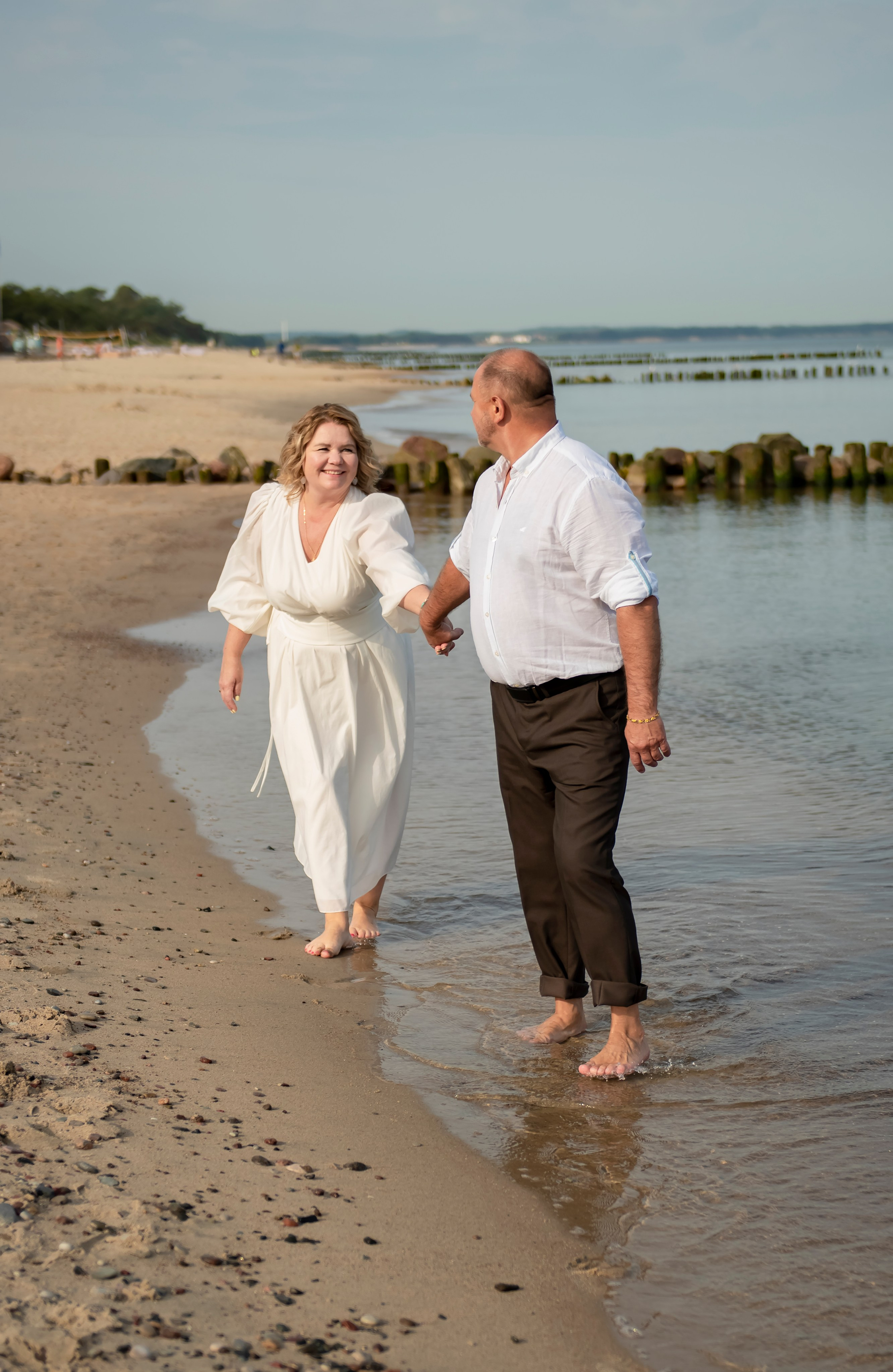 Семейная съёмка на берегу моря. Фотограф Зеленоградск