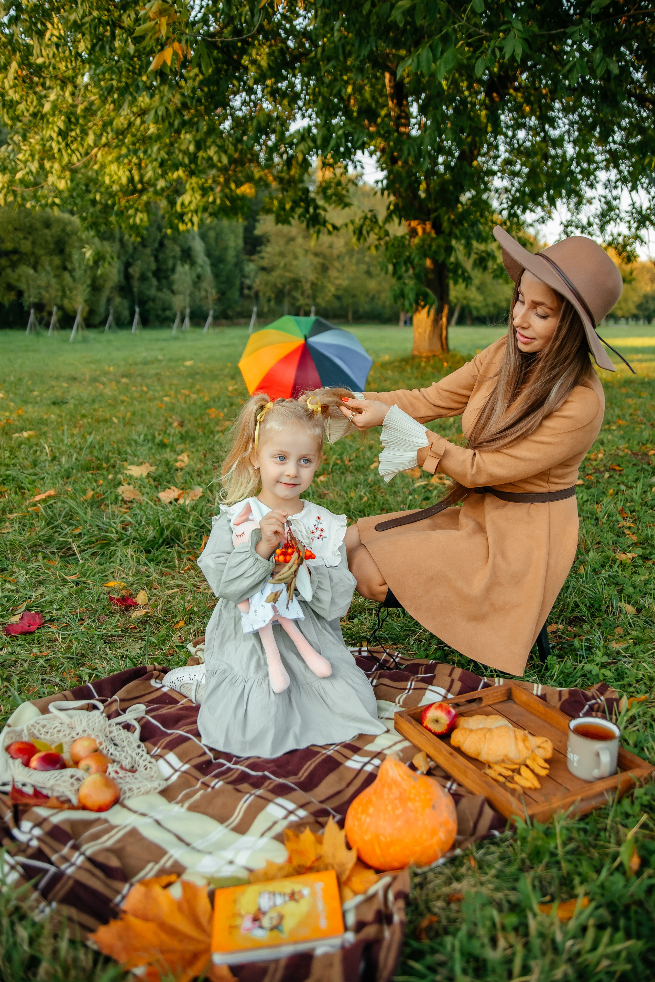 Фотопленэр в осеннем парке. Elena Sova — семейный и женский фотограф в Санкт-Петербурге