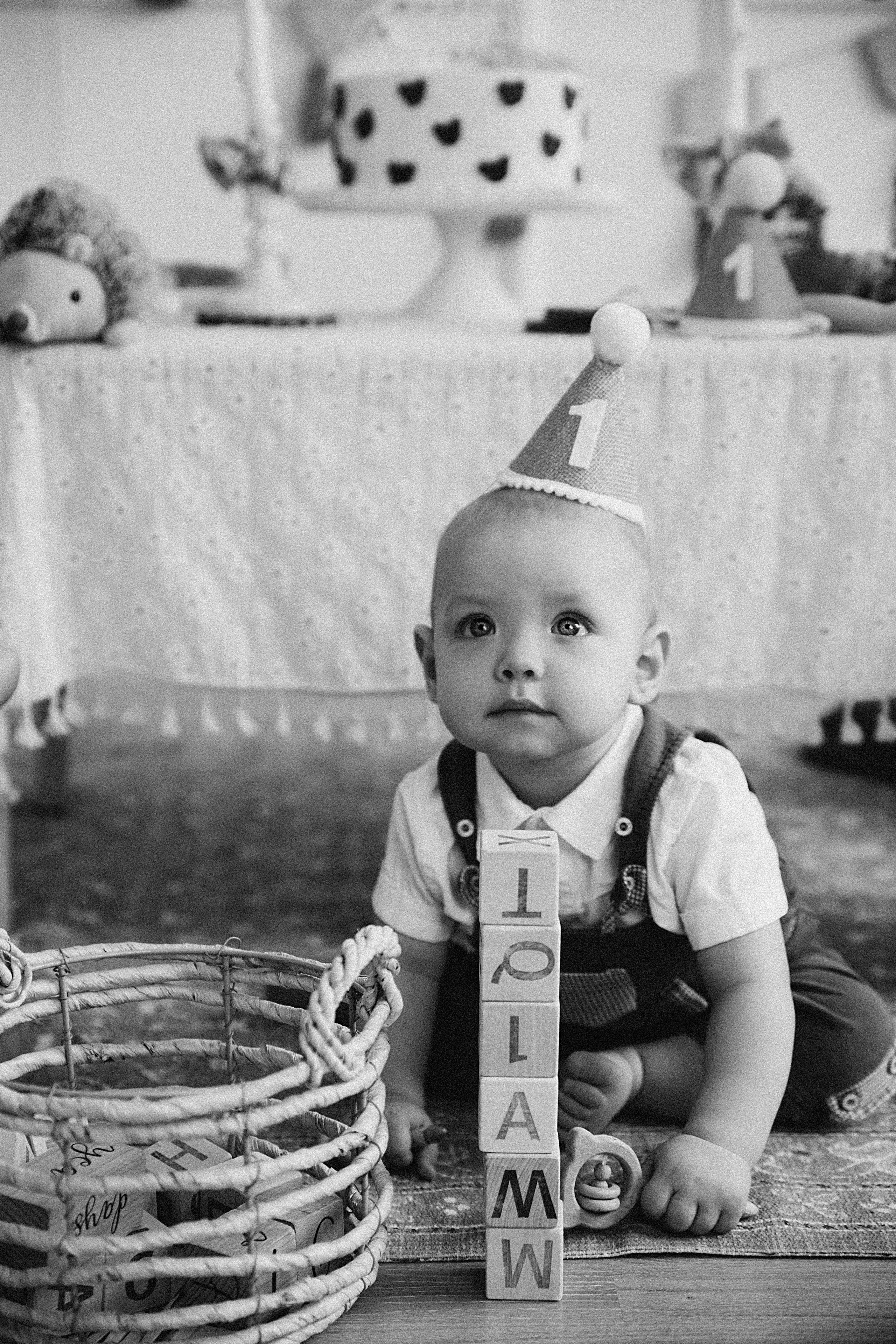 Тимур. 1 годик. Репортажный и детский фотограф в Минске