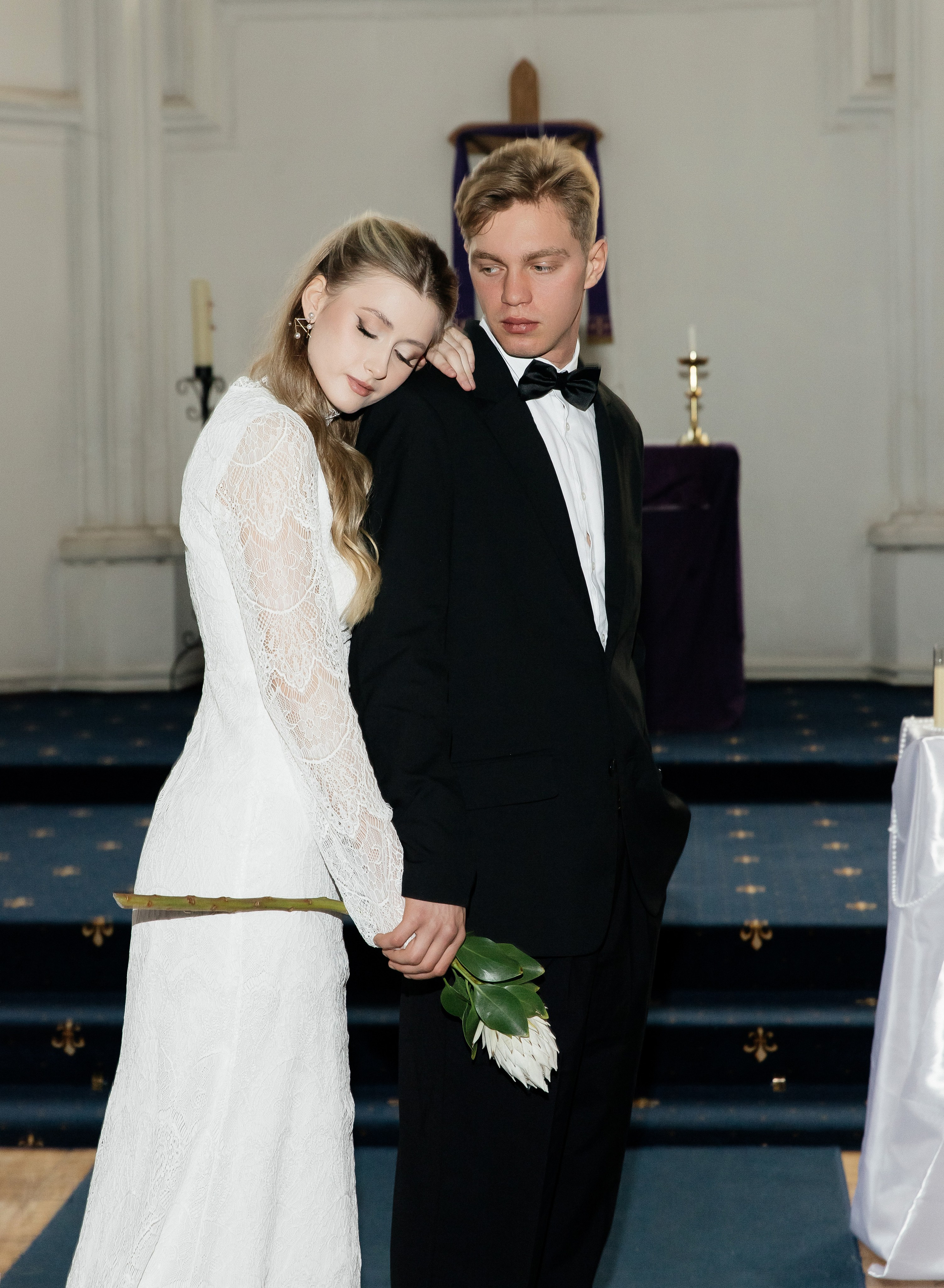 Даниил&Инна. Собор Андрея Англиканский. Фотограф текстиля в Москве Ольга Иванова