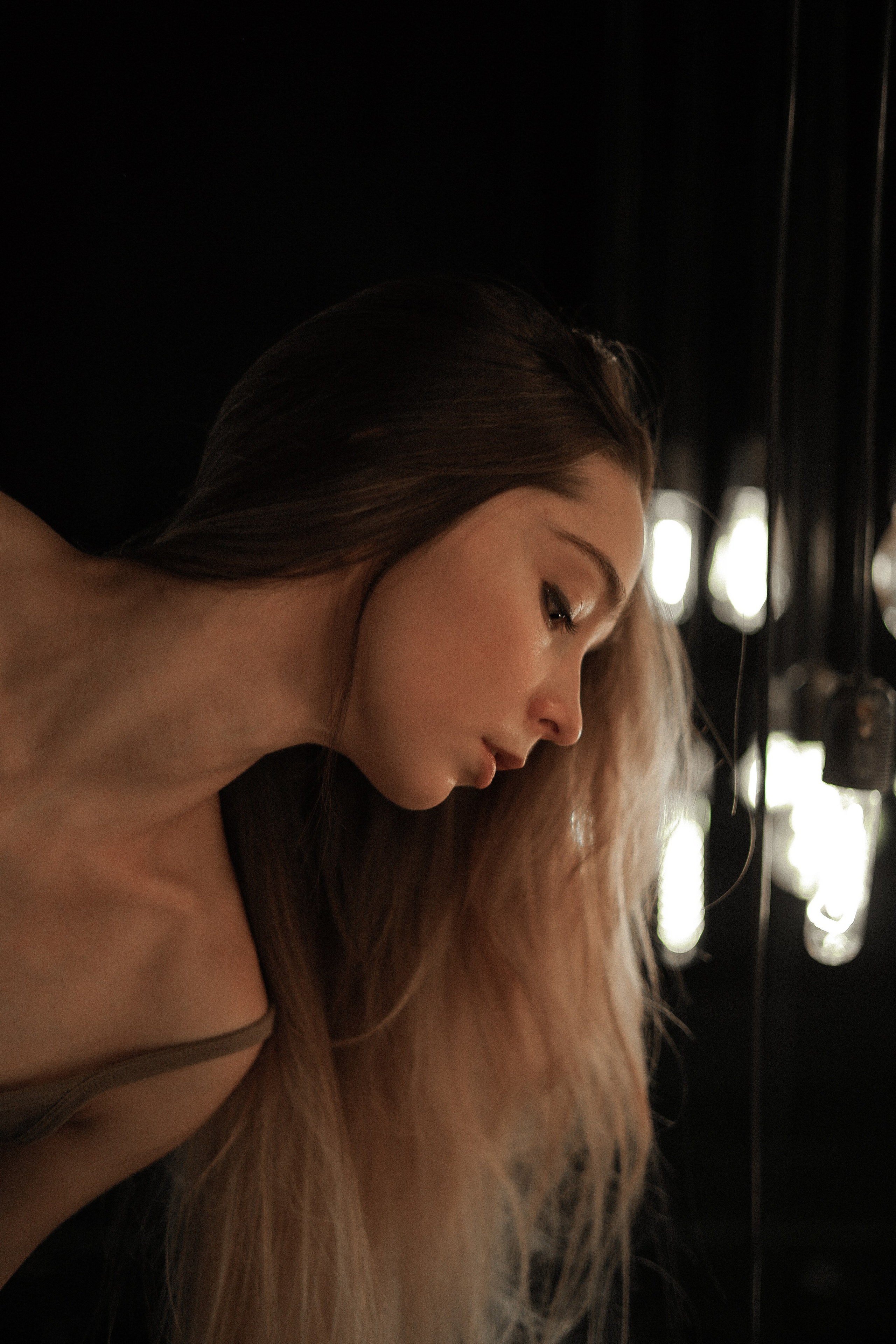 Студийная съемка гимнастки. Евгения Волошина Фотограф Москва / Белгород