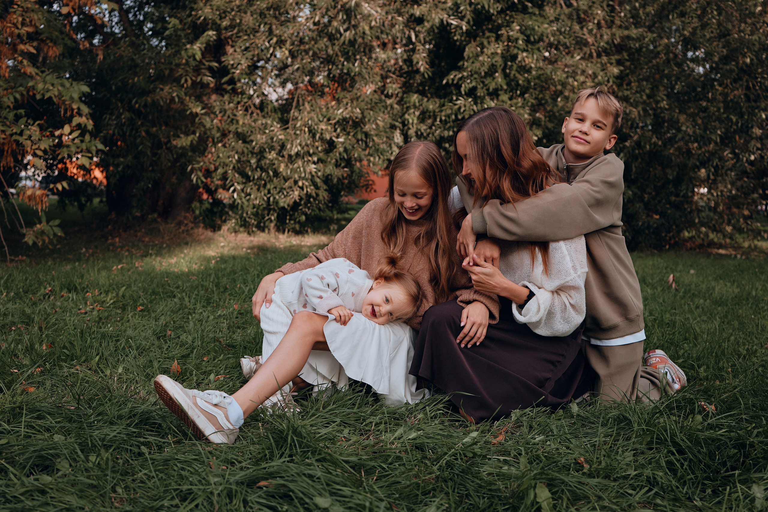 Татьяна и семья. Фотограф из Челябинска Ника Варгот