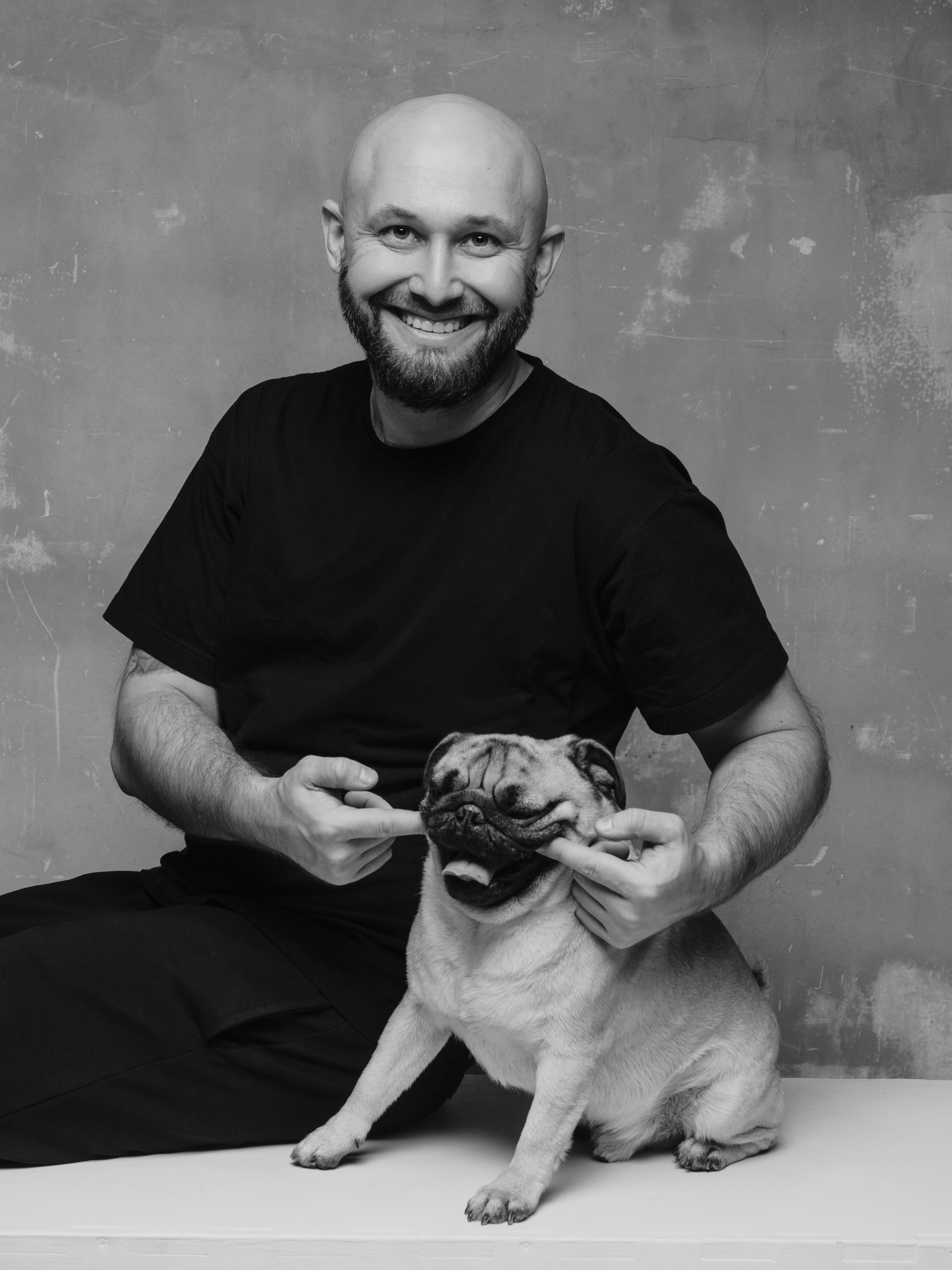 Рустим Бахтияров и Хэнк. Маруся Машкова • Фотограф в Москве