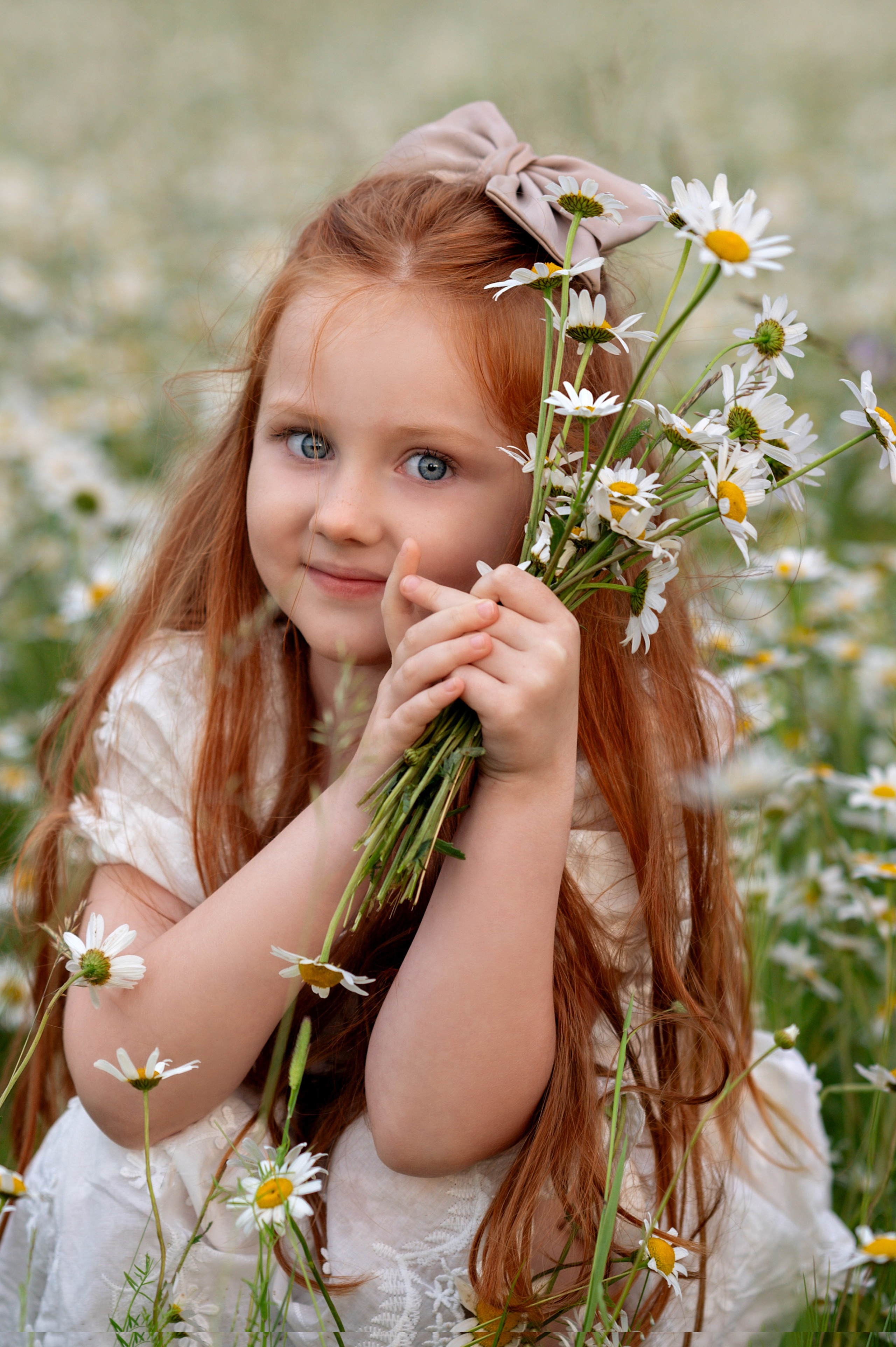 Ромашковое поле. Детский и семейный фотограф г. Москва Оксана Катаджи