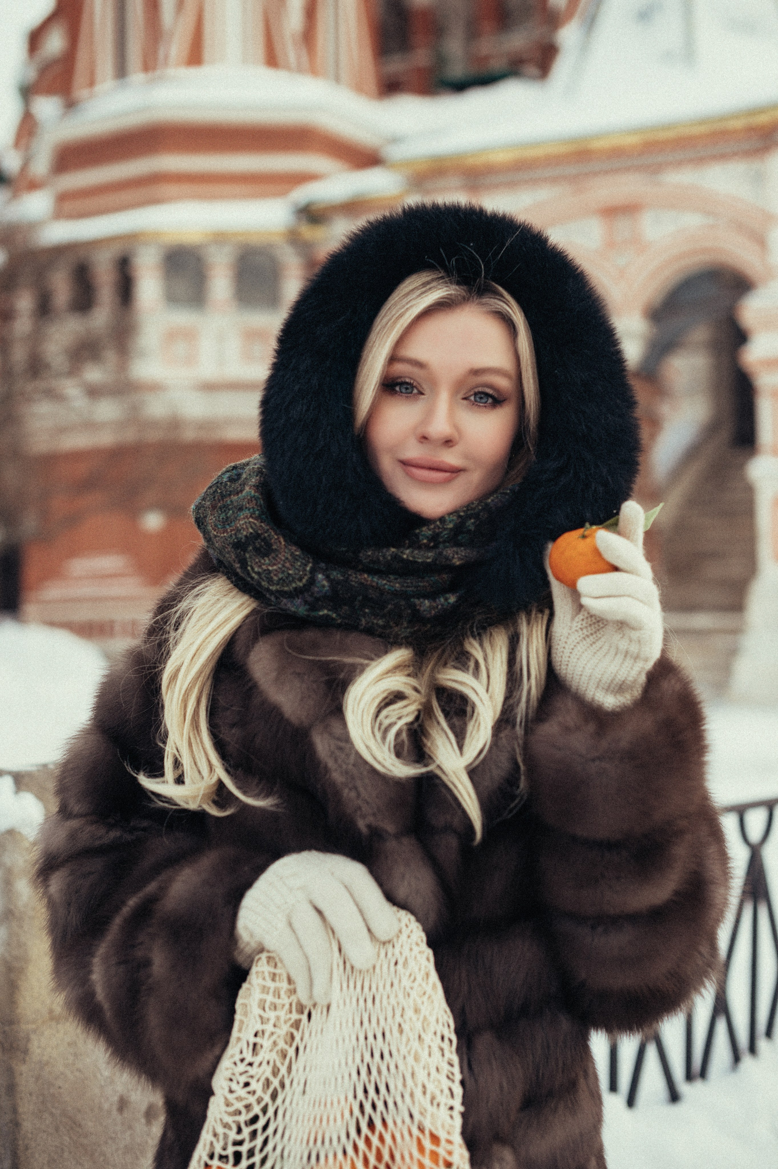 Фотосессия Russian girl / Звенит январская вьюга. Фотосессии в Москве, женский и семейный фотограф Юлия Михайленко