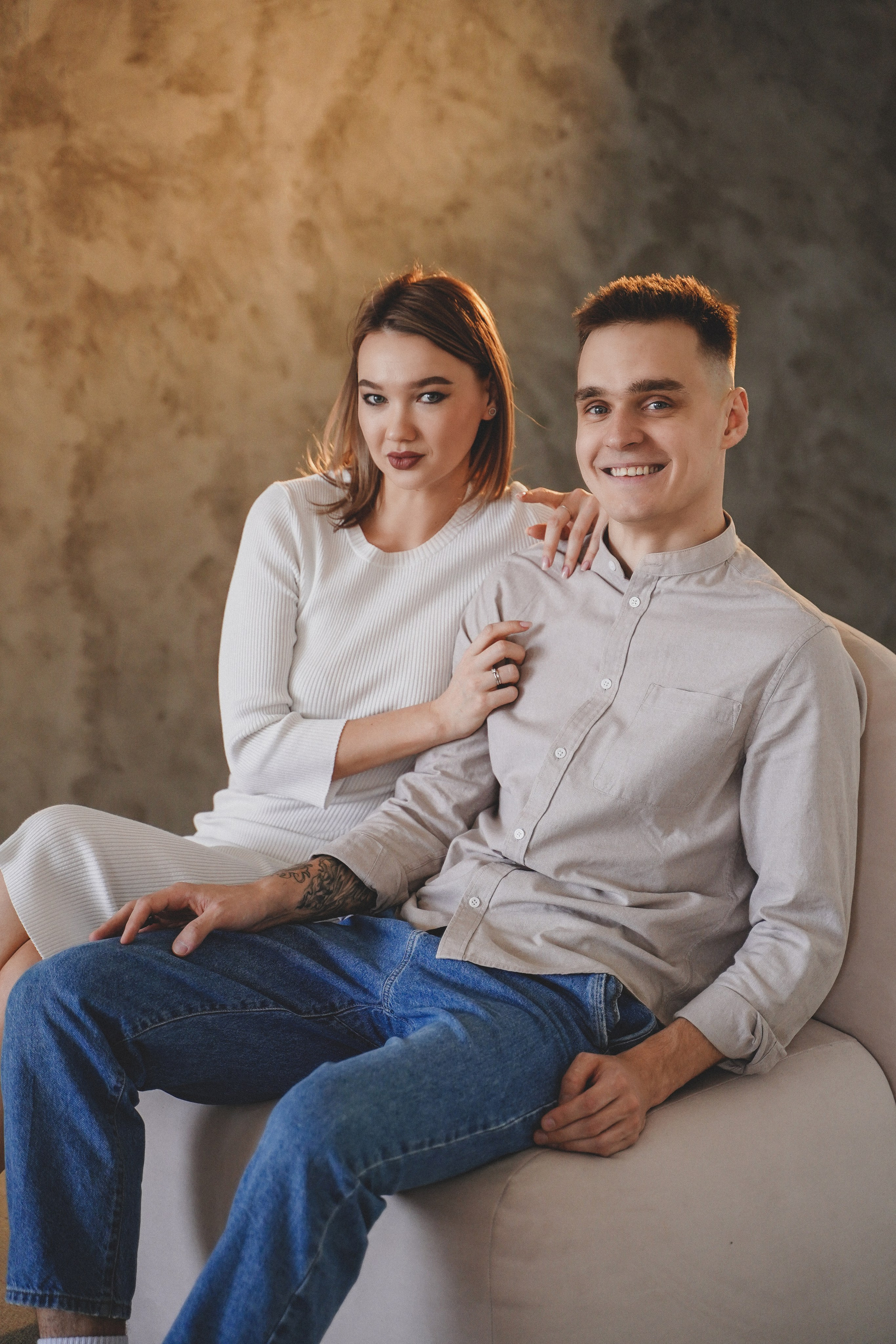 Фотосессия большой семьи в студии. Семейный и женский фотограф в Краснодаре Анастасия Приймак