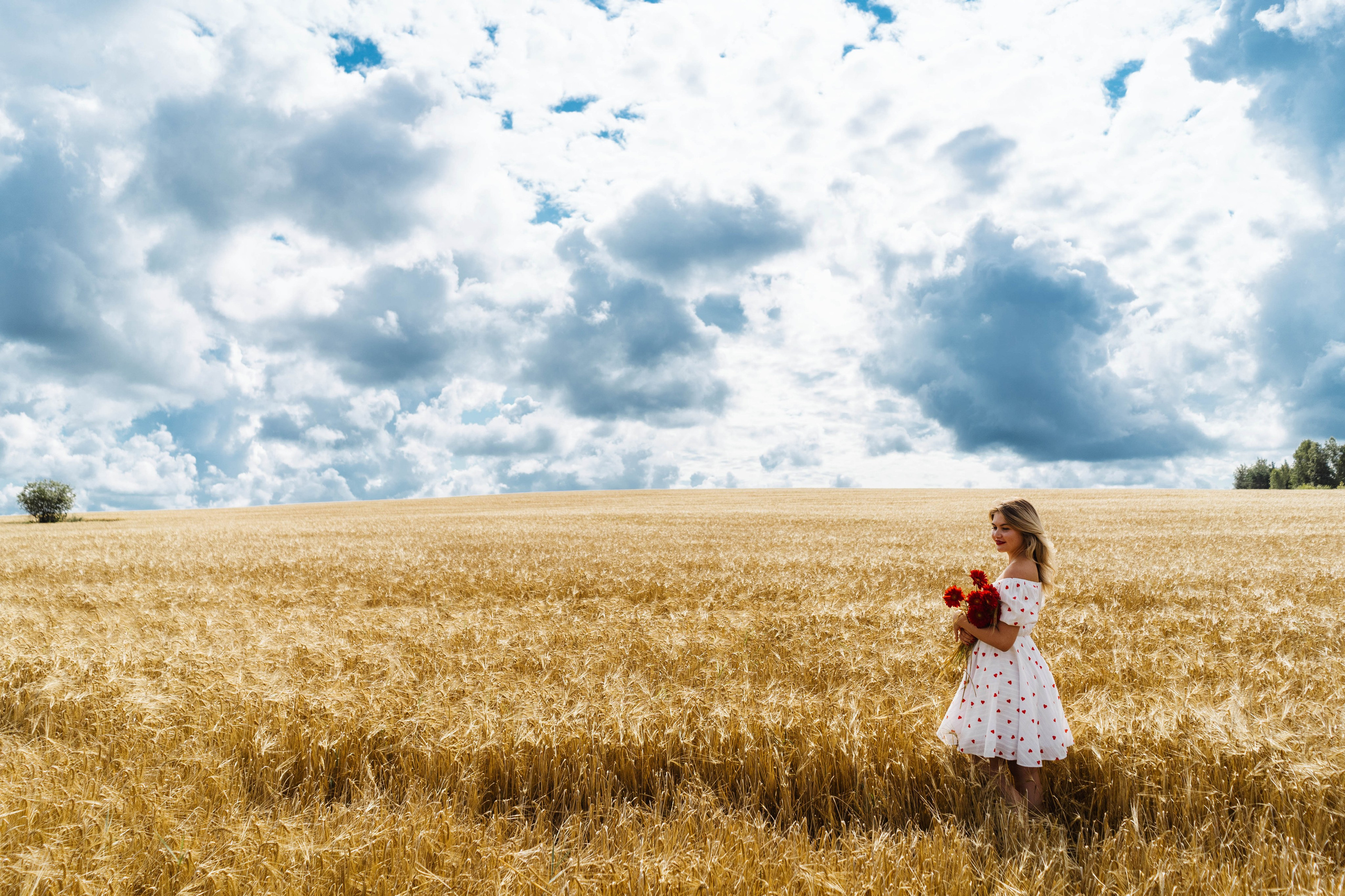 Елена, Сергиев Посад, пшеничное поле. Наталья Дукалова фотограф Щелково Королев Пушкино Москва Балашиха