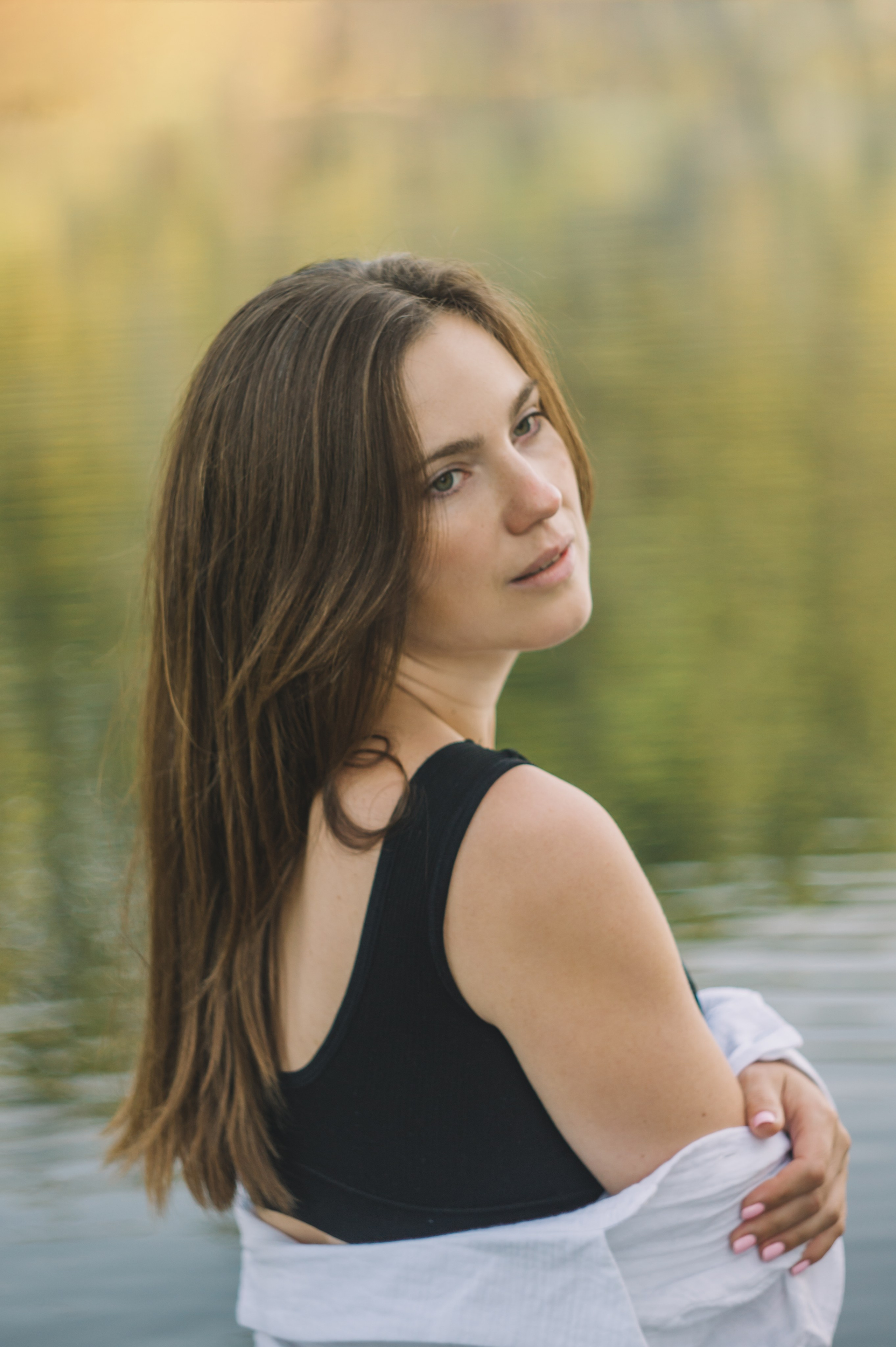 Марина. Рассвет. Фотограф Людмила Белова