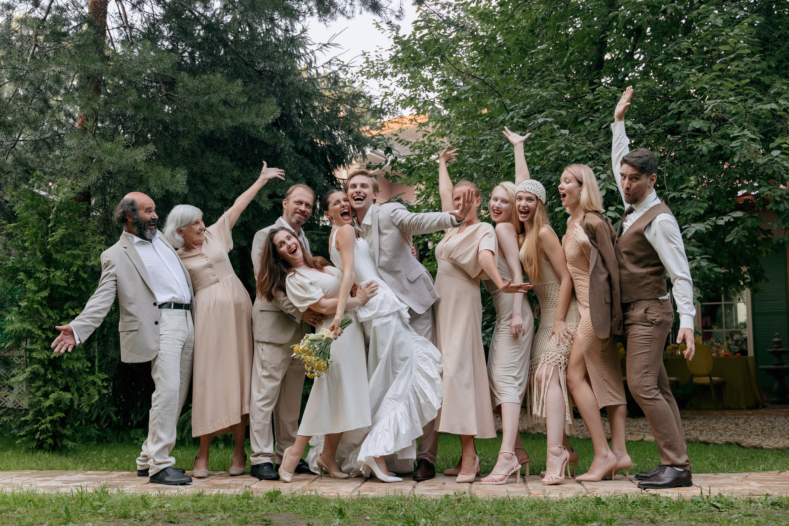 Елизавета и Евгений: итальянская романтика в подмосковных пейзажах. Свадебный фотограф Москва