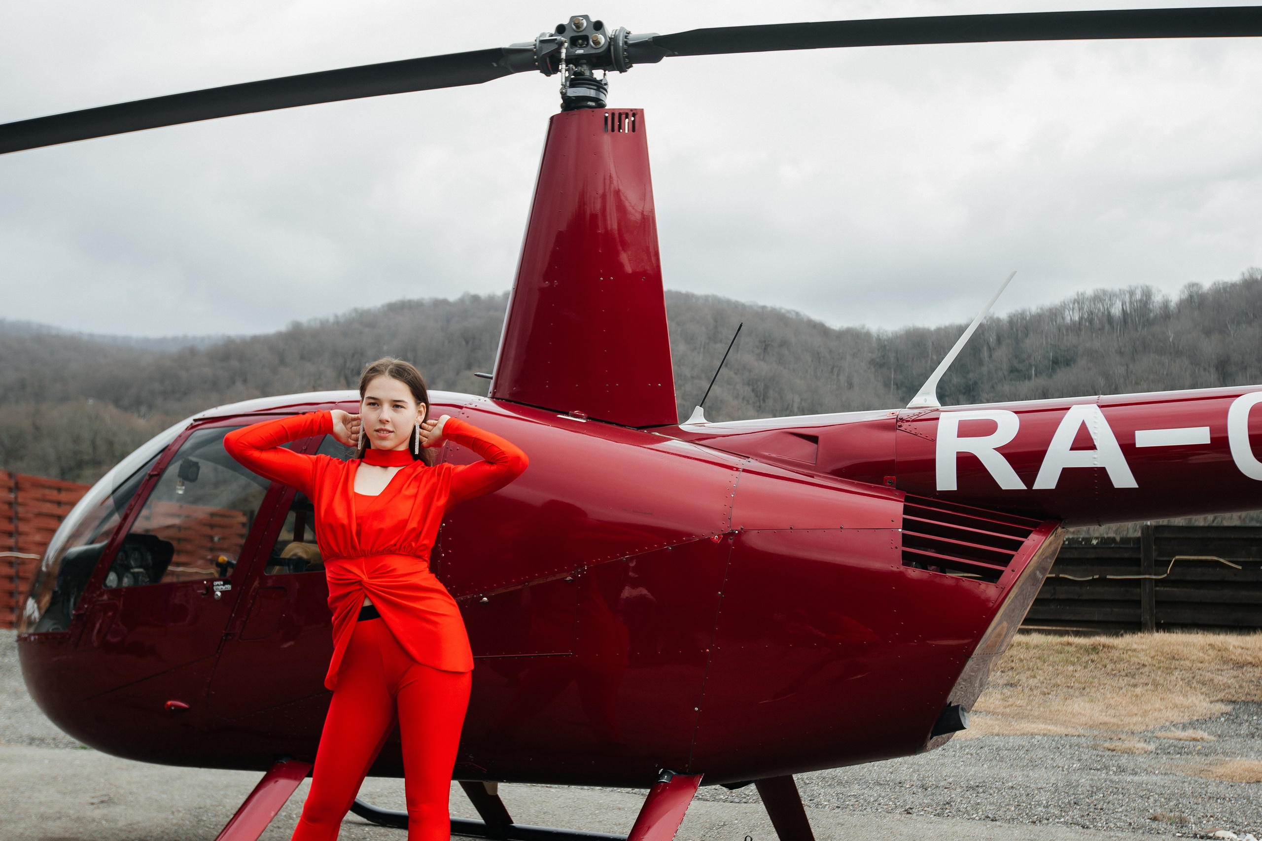 Aviation Style. Efimova Model Agency